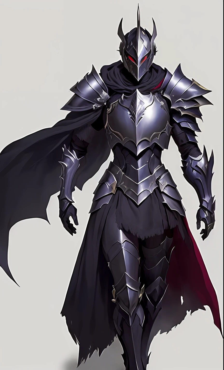 um close up de uma pessoa em armadura com uma espada, ares com armadura pesada e espada, Paladino Grimdark, Paladino masculino, paladino fantasia, Berserk Skullknight Armadura Negra, um paladino masculino humano, anthropomorphic raven knight, Dragon Knight, epic paladin armor, draconic looking armor, pale black armor, cavaleiro da fantasia