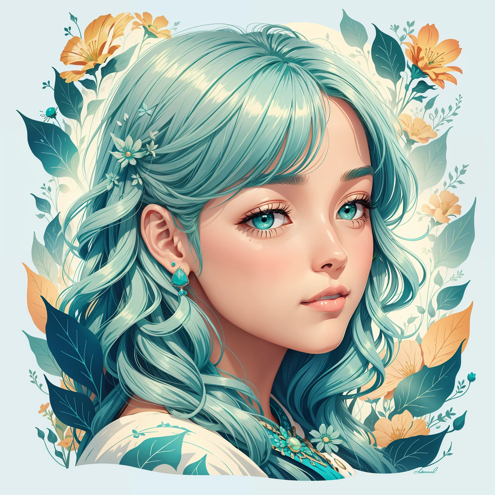 Turquoise earrings