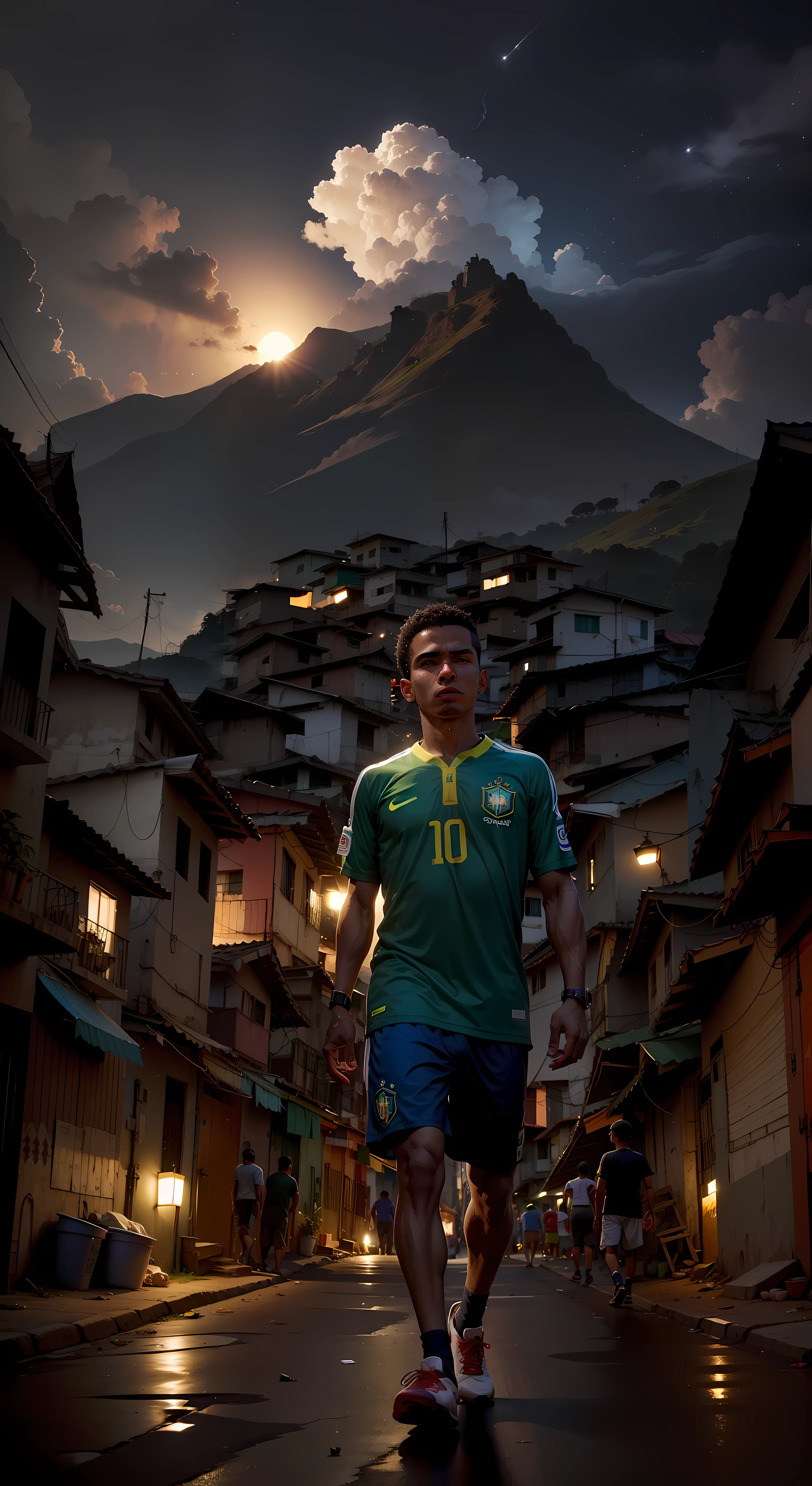 menino da favela, moreno, futebol, brasil
