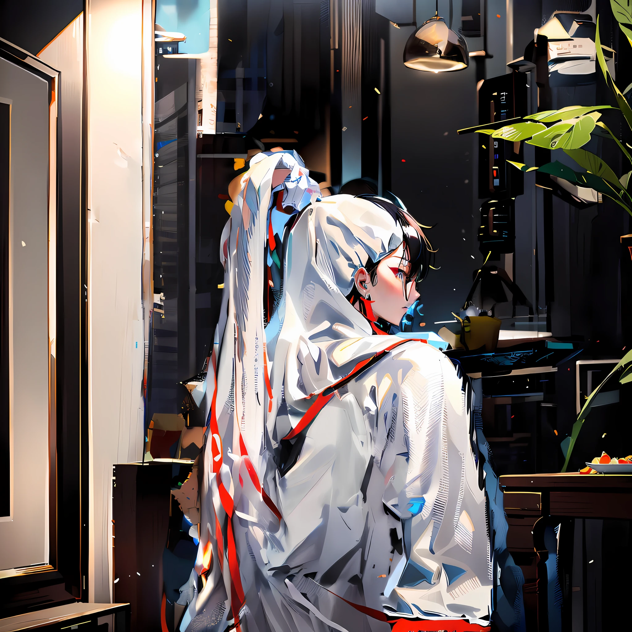 Manteau blanc