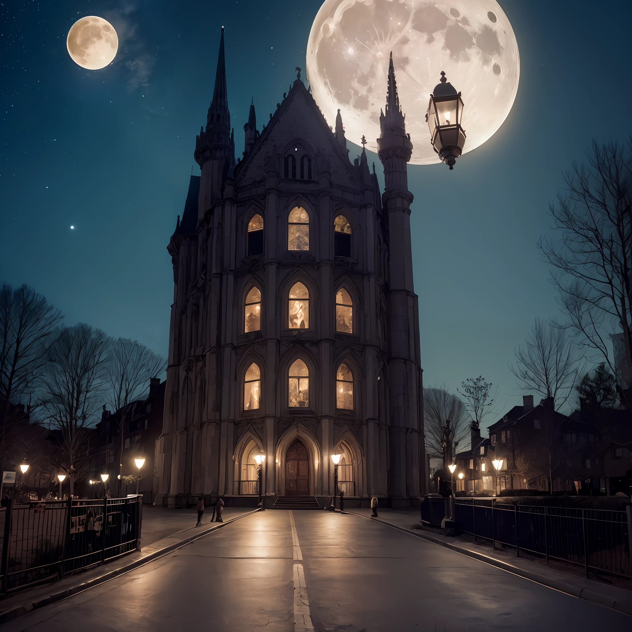 Midnight, moon, sacrifice, horror --auto