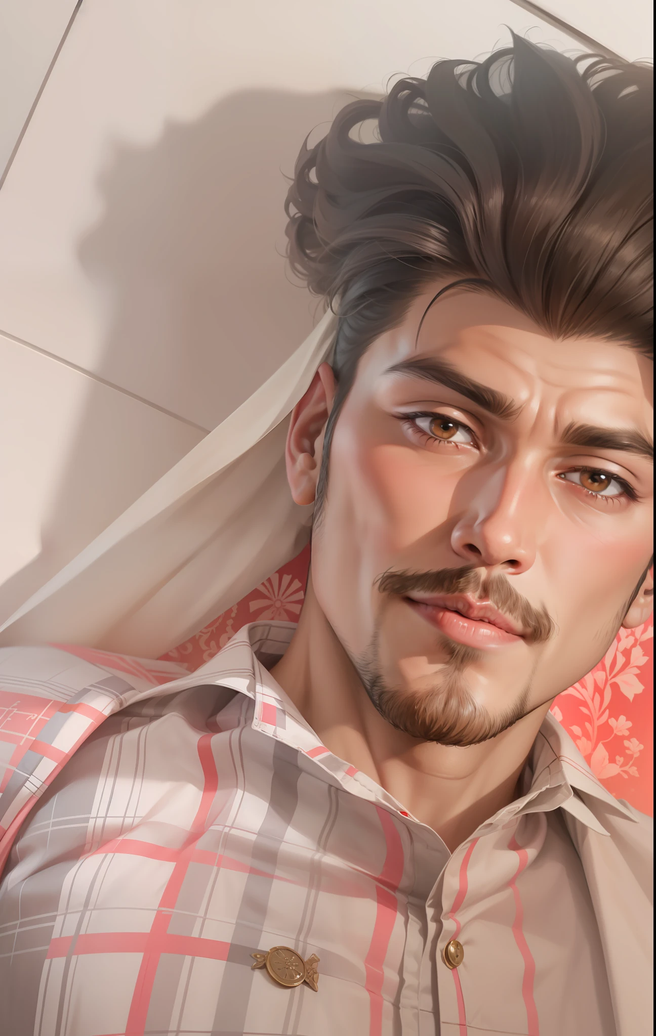 Ai change background nobeard king style handsome cloth change cute desi  cleansave
