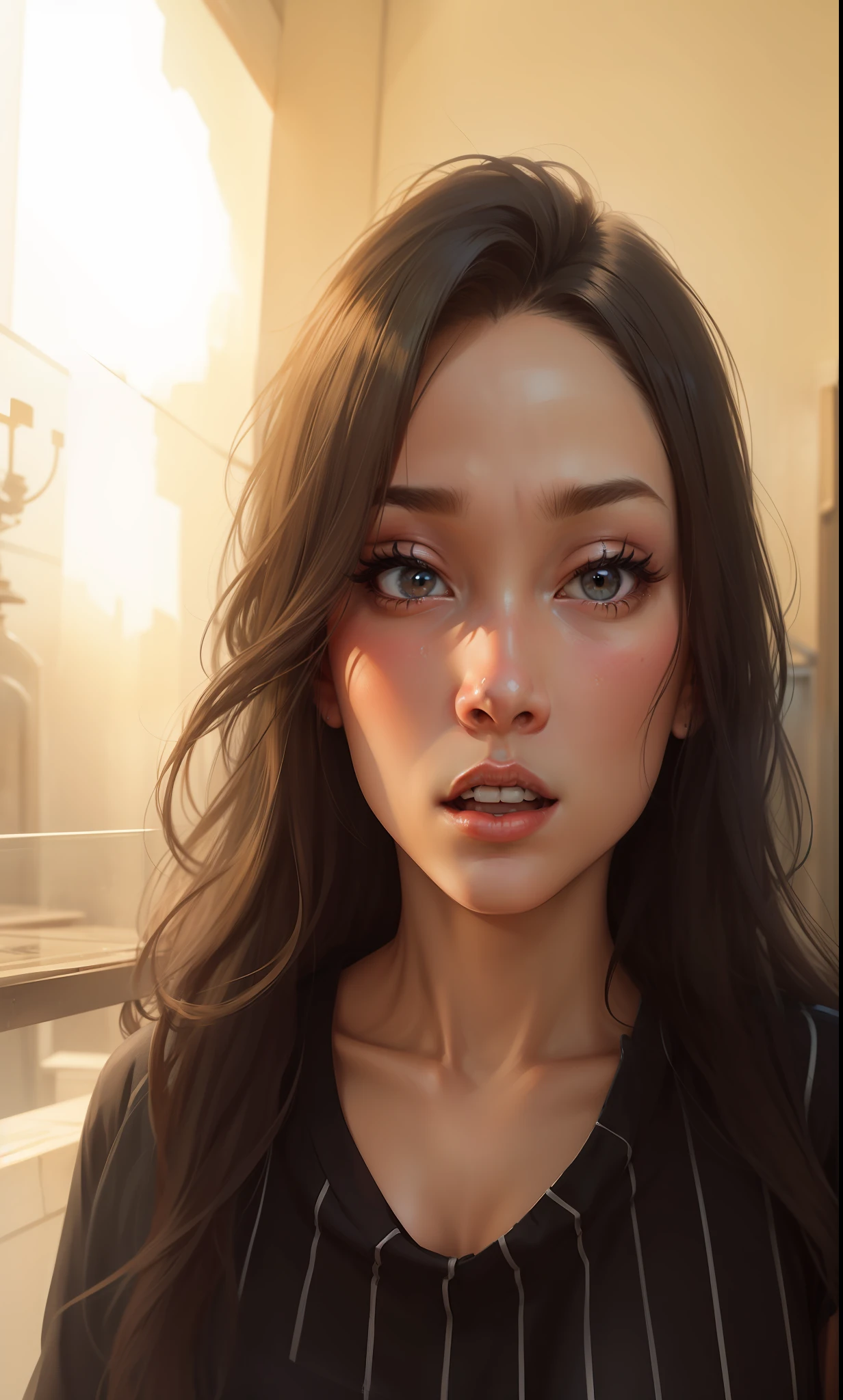 Combine the faces of the two of them