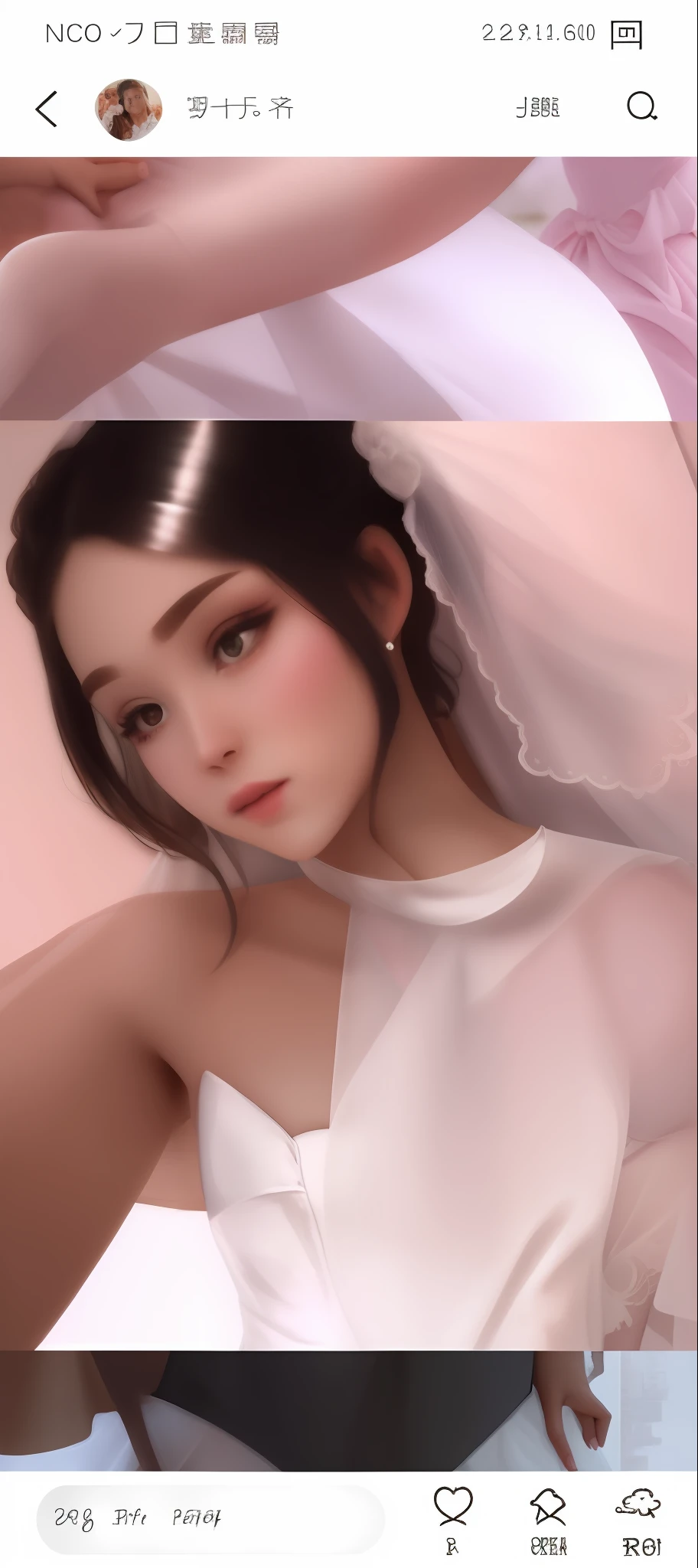 Wedding dress full body white silk
