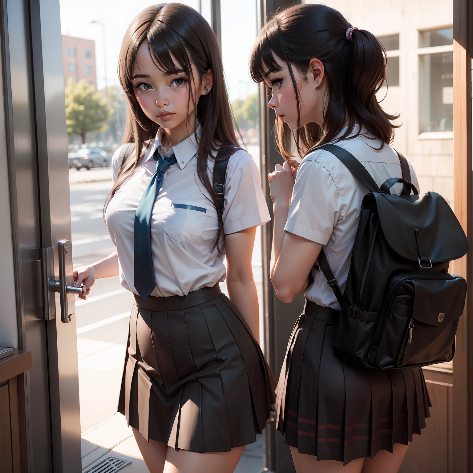 Real Human,schoolgirls