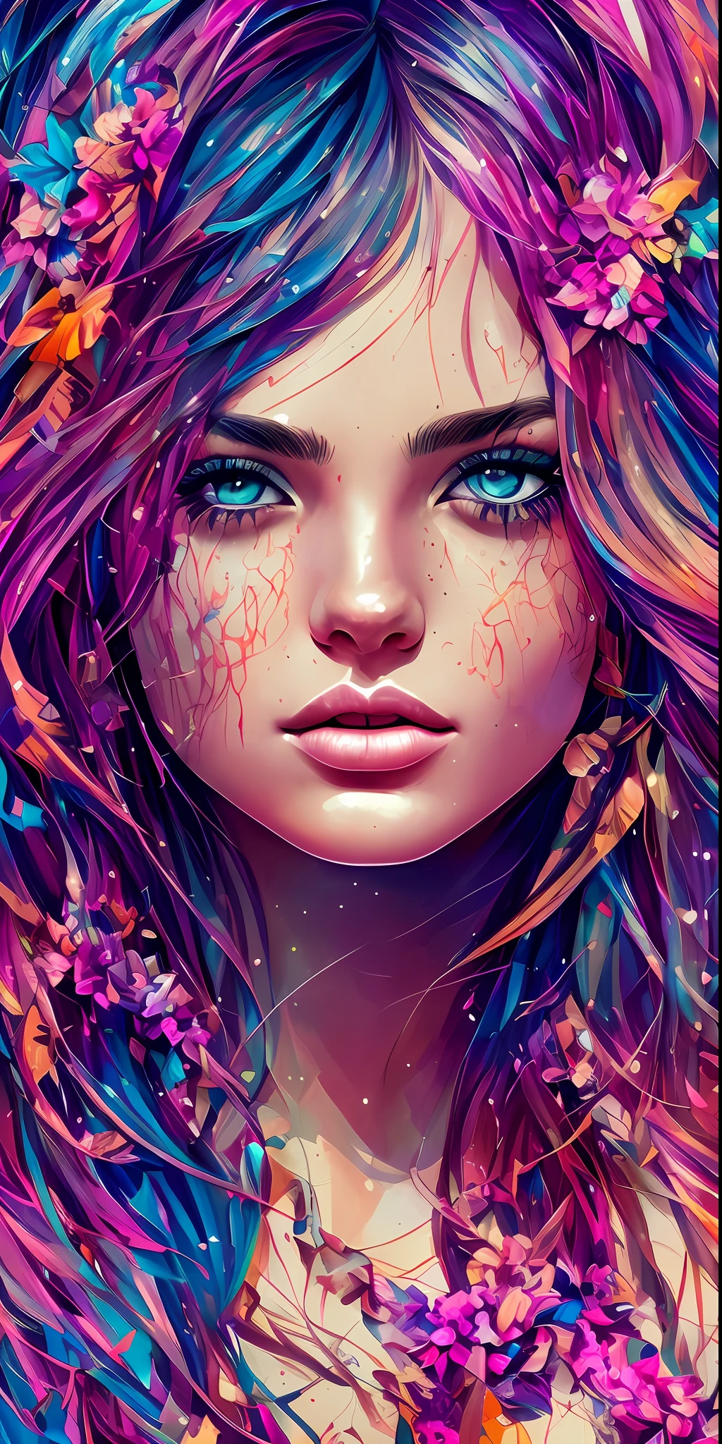 crystallineAI, Strong warrior princess, Centered, key visual, Convoluted, Highly detailed, Breathtaking beauty, precise lineart, Vibrant, comprehensive cinematic, Carne Griffiths, Conrad Roset, (the most beautiful portrait in the world:1.5) master piece,beautiful,reatistic,8k,bad face,finely detailed,ultra detailed, --auto