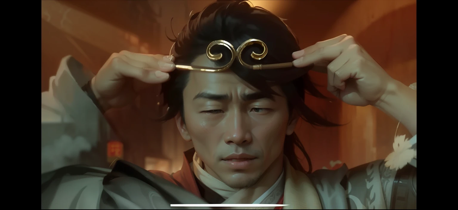 Comic style，Ancient Boys，China-style，Ancient wind，Journey，Meticulous face customer，Meticulous hand drawing，Meticulous hair portrayal
