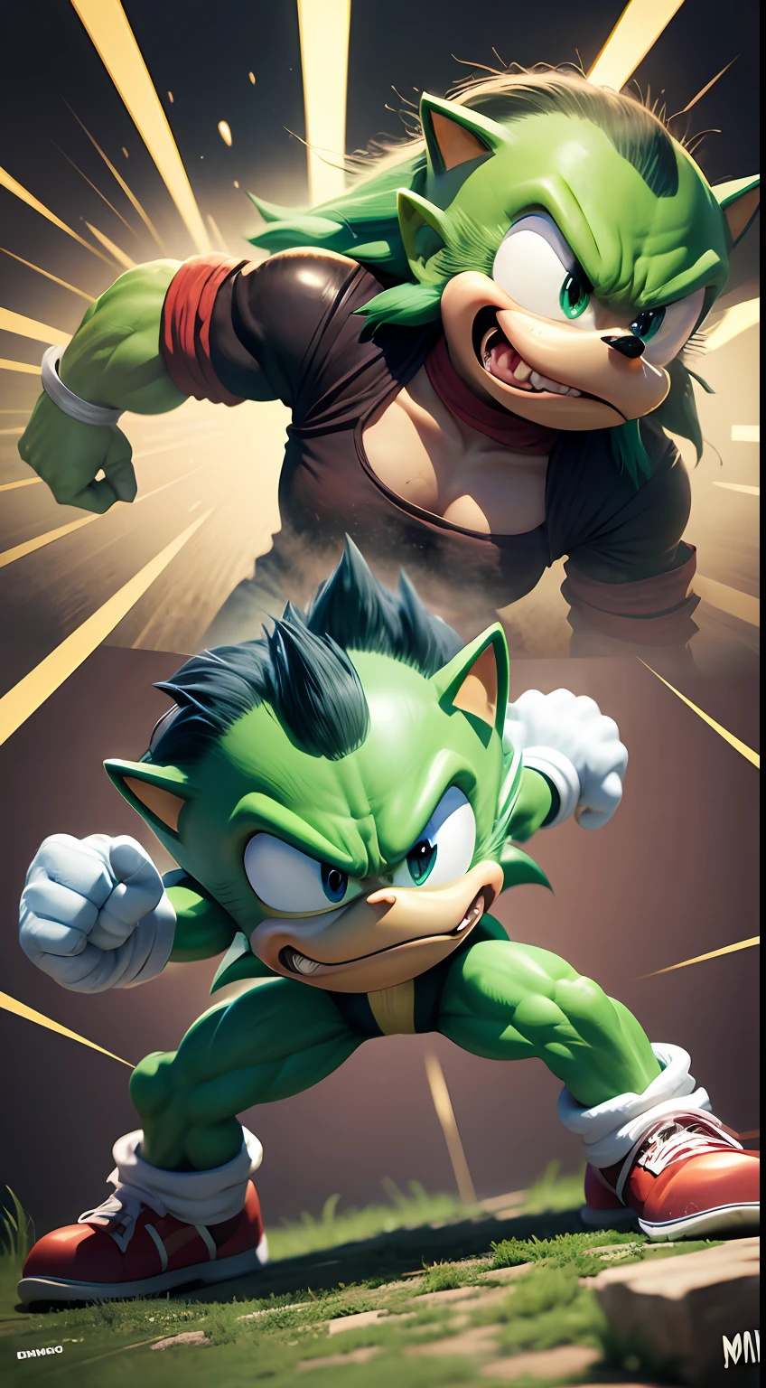midge hulk style sonic
