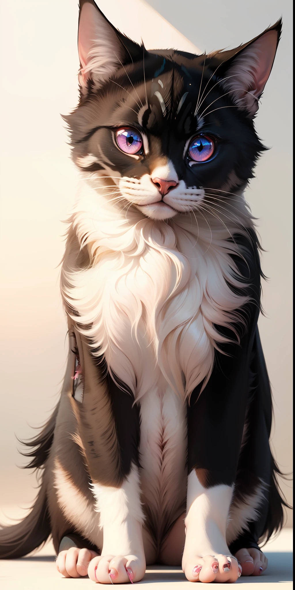 Eyes pink