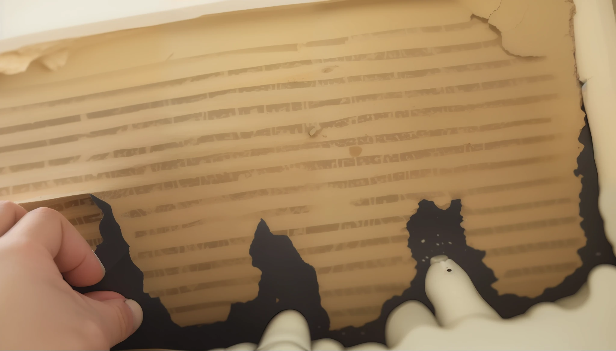 Discovery of Dead Sea Scrolls in Israel's Cave of Horrors, quality, masterpiece, highres,