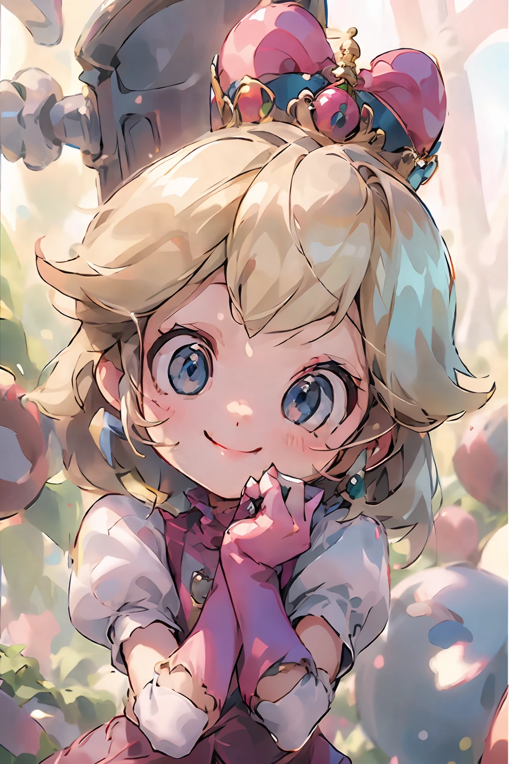 best quality,1girl, baby face, smile, cute,