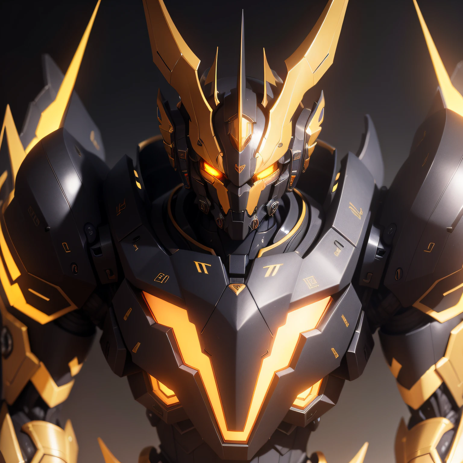 Divine Anubis，Global ray tracing，Extremely detailed mecha，Best quality Unity 8k wallpapers，Showing glowing eyes，Symbolizes power