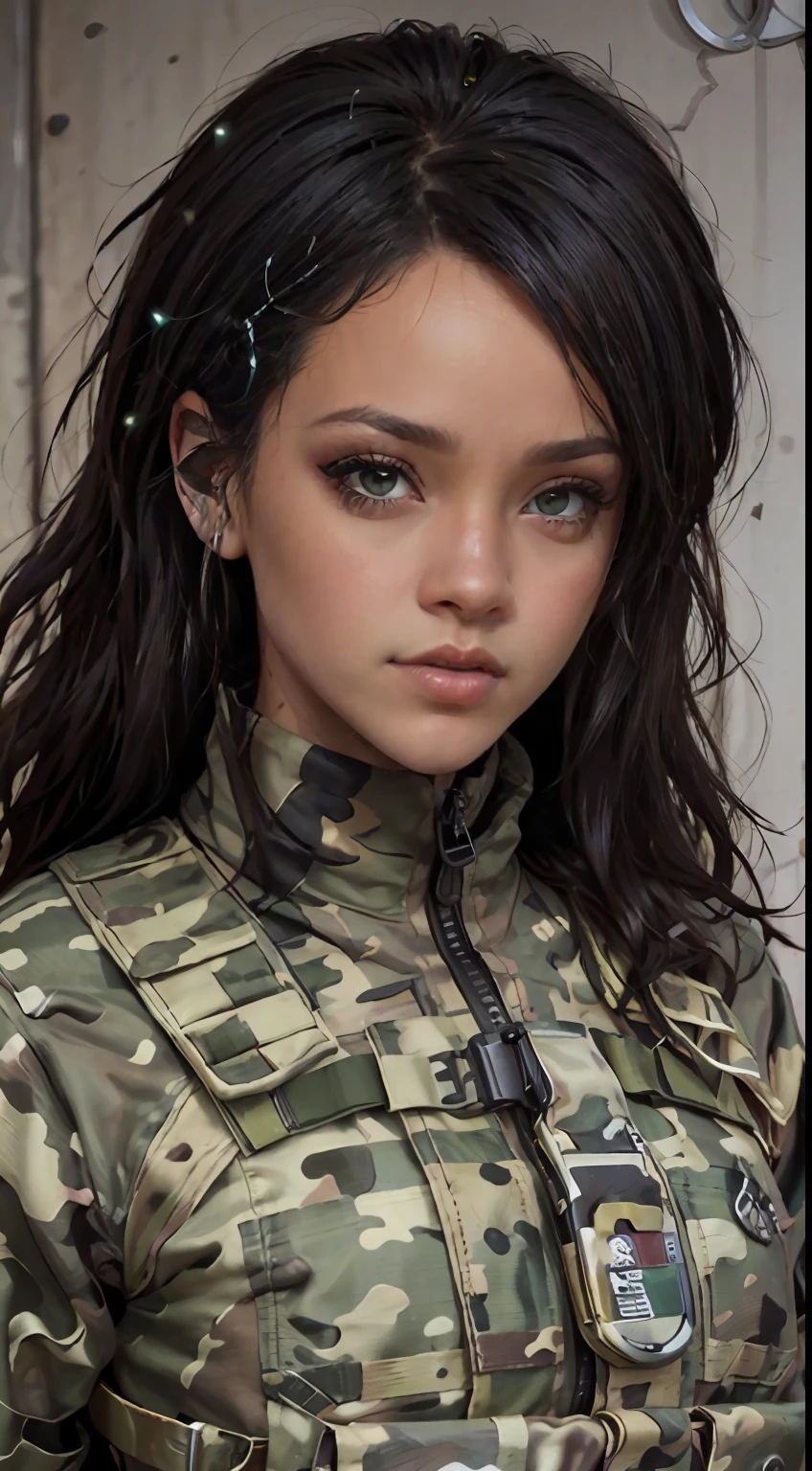 Una atractiva pelirroja joven, tech wear, Tactical attrition, Tacticool, obra maestra, Toma perfecta de cuerpo completo, High definition and sharpness, Creative and expressive lighting, Colores vibrantes y evocadores, Texturas detalladas y sorprendentes, Impresionantes detalles de ojos, Innovative and daring composition, Perspectiva sorprendente y cautivadora, Artistic fidelity and precision, Enfoque creativo y efectivo, Well-controlled and expressive exposure, Sorprendente originalidad y creatividad, Emotividad y narrativa cautivadoras, Uso creativo de luces y sombras, Capture unique and surprising moments, Impeccable technical competence, Equilibrio tonal armonioso, Cuidado meticuloso en cada detalle, Retratos realistas y expresivos, Masterful use of color to create unique atmospheres, Impresionante impacto visual.