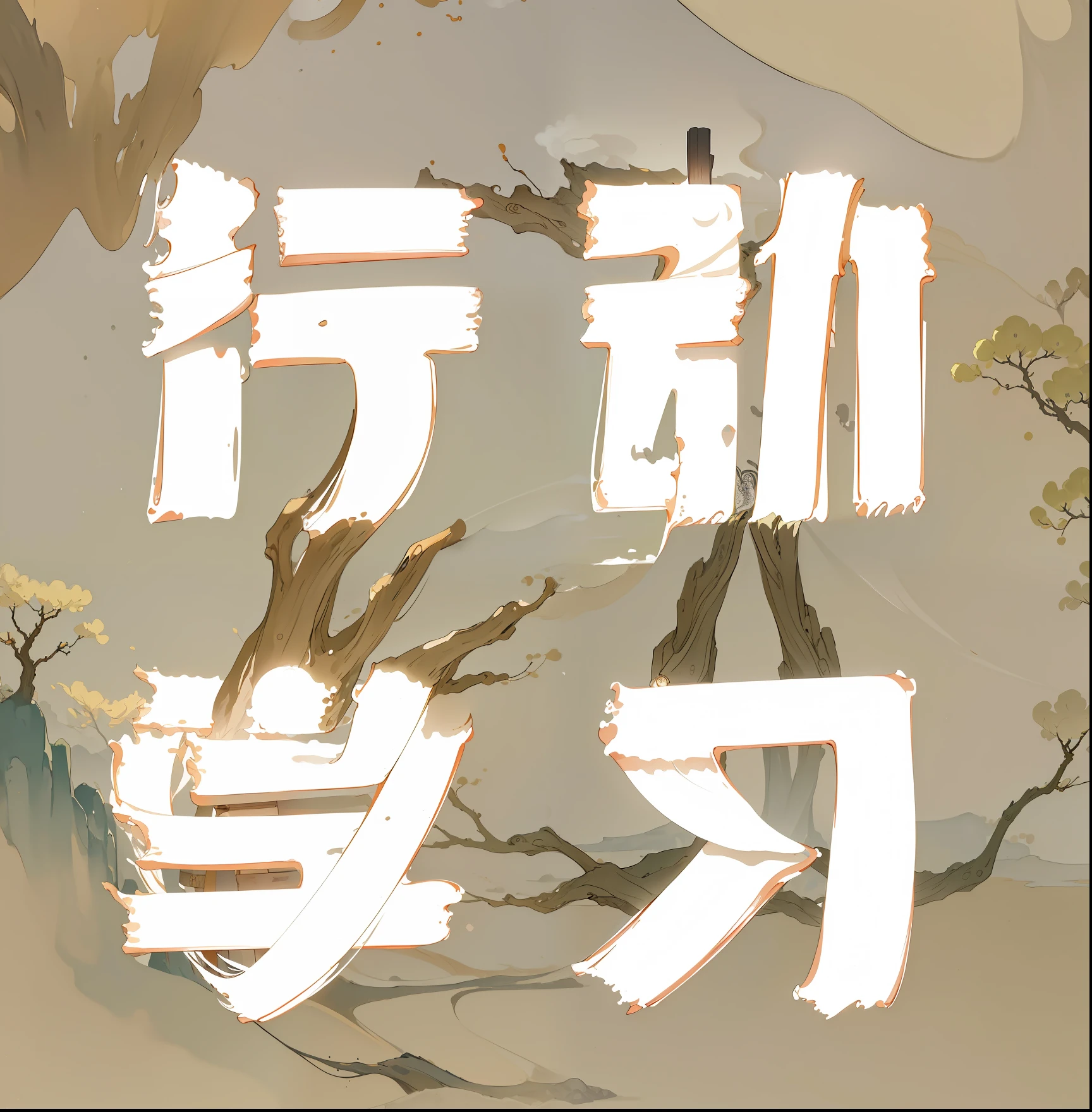There is a picture of a clock picture，It says 5 55, Title kanji, gyokugan, Middle metaverse, gunshu, inspired by Guo Chun, inspired by Gatōken Shunshi, G Liulian art style, Wang Chen, kanliu666，tmasterpiece,Need,ink and watercolor painting,Grayscale,Chinese martial arts style,The firmament stretches,sheer cliffs,Ink wind,Contour light,((Atmospheric atmosphere)),depth of fields,The fog rises,gazebo,pines, stone pavilions, waterfallr, water ink, [black andwhite],