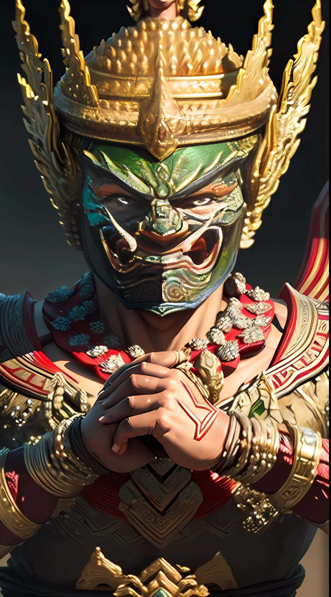 masterpiece,high-detail(Tossakan titan statue FACE)
(extremely detail CG unity 8k wallpaper:1.1)(masterpiece),(bestquality:1.1),Realistic,style of master anime,perfect perspective,intricate detailed,(1man Heroic pose,:1.3), Laser Blackjack,