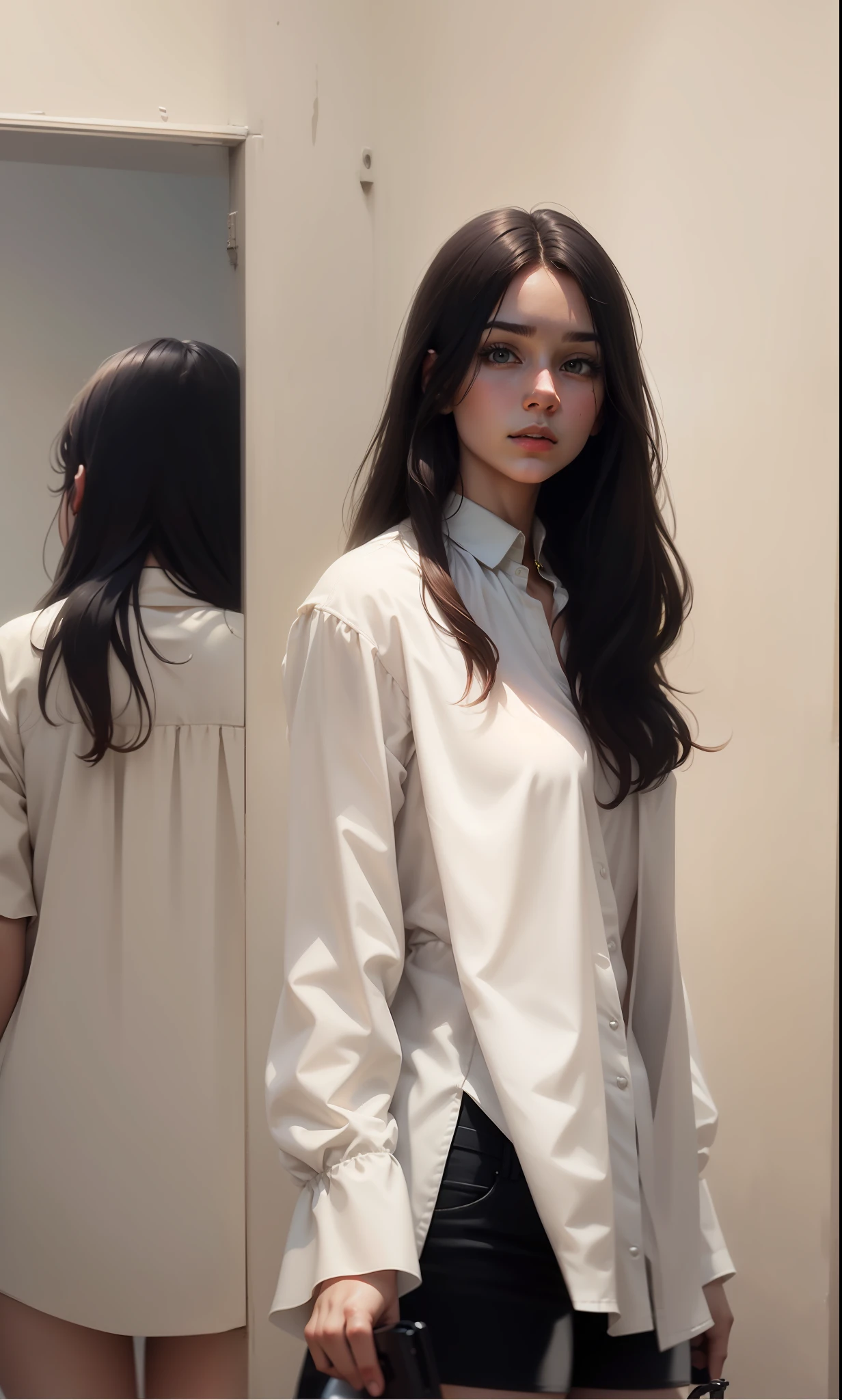 Masterpiece,Best quality,1girll,Photorealistic,Realistic,8K,A high resolution,cinematic photogtaphy,Bust,