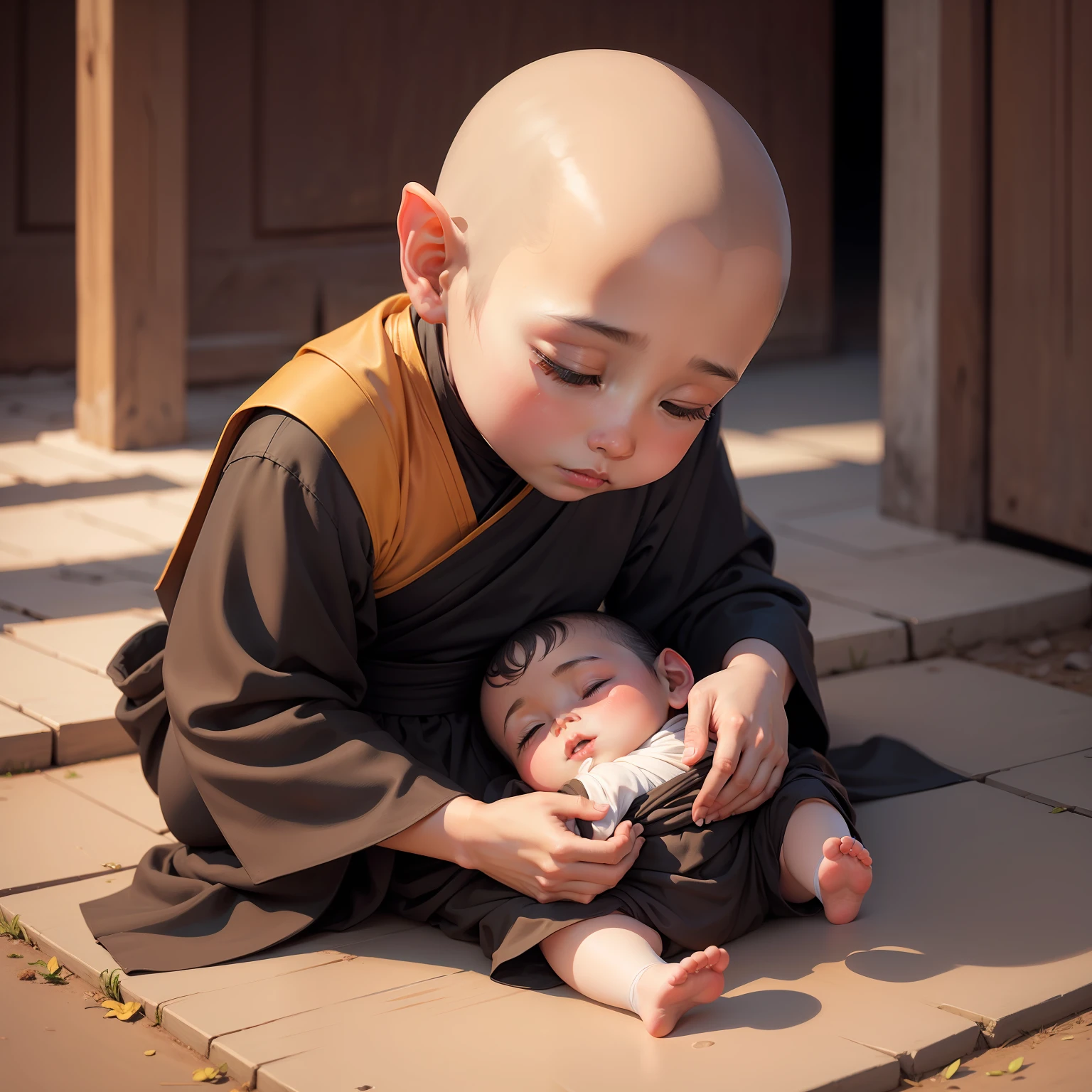 little monks，Be kinder