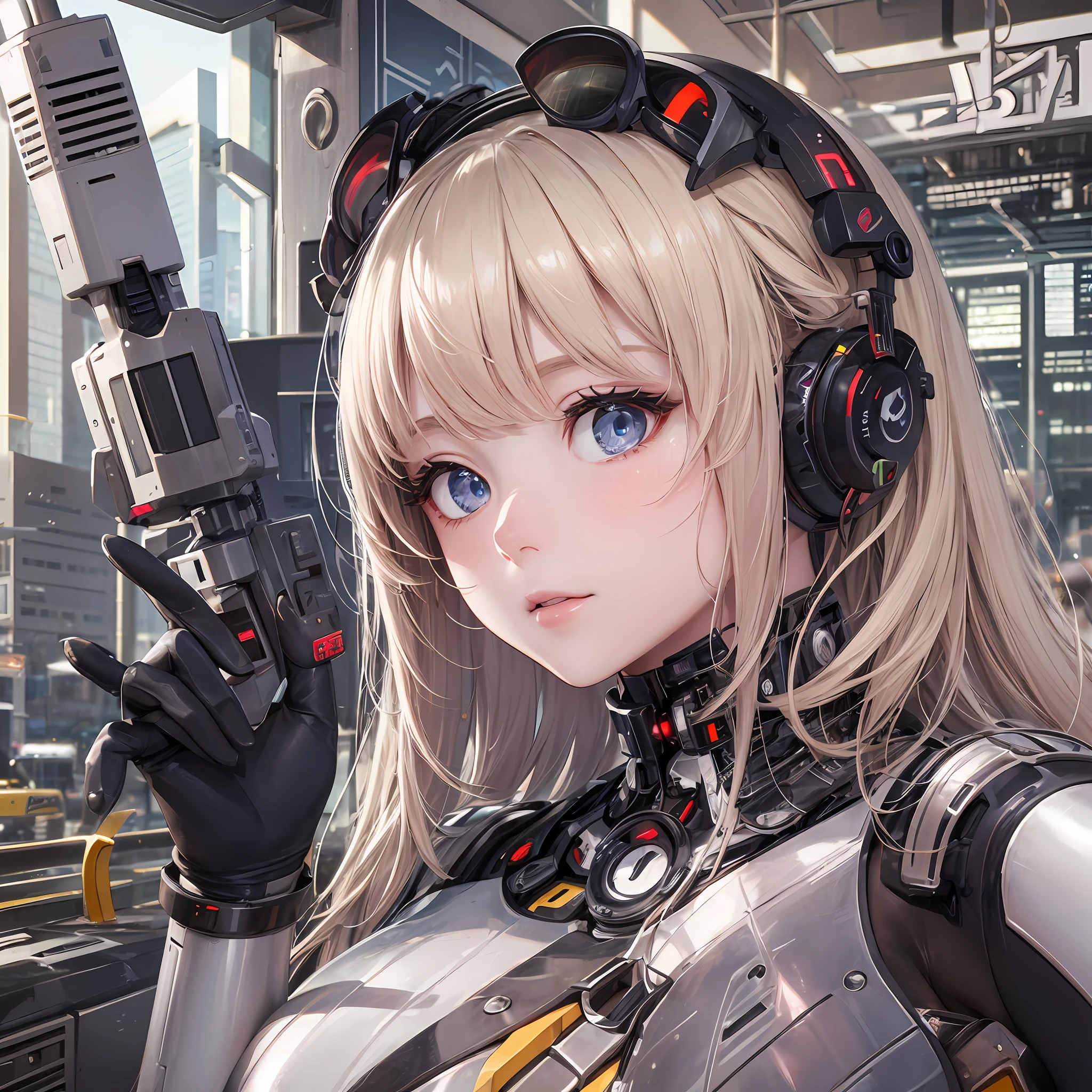a perfect illustration of artifical intelliengence(。.ai) of the year 5143 future, 8K, Extremely detailed , Flawless,bit girl --auto --s2