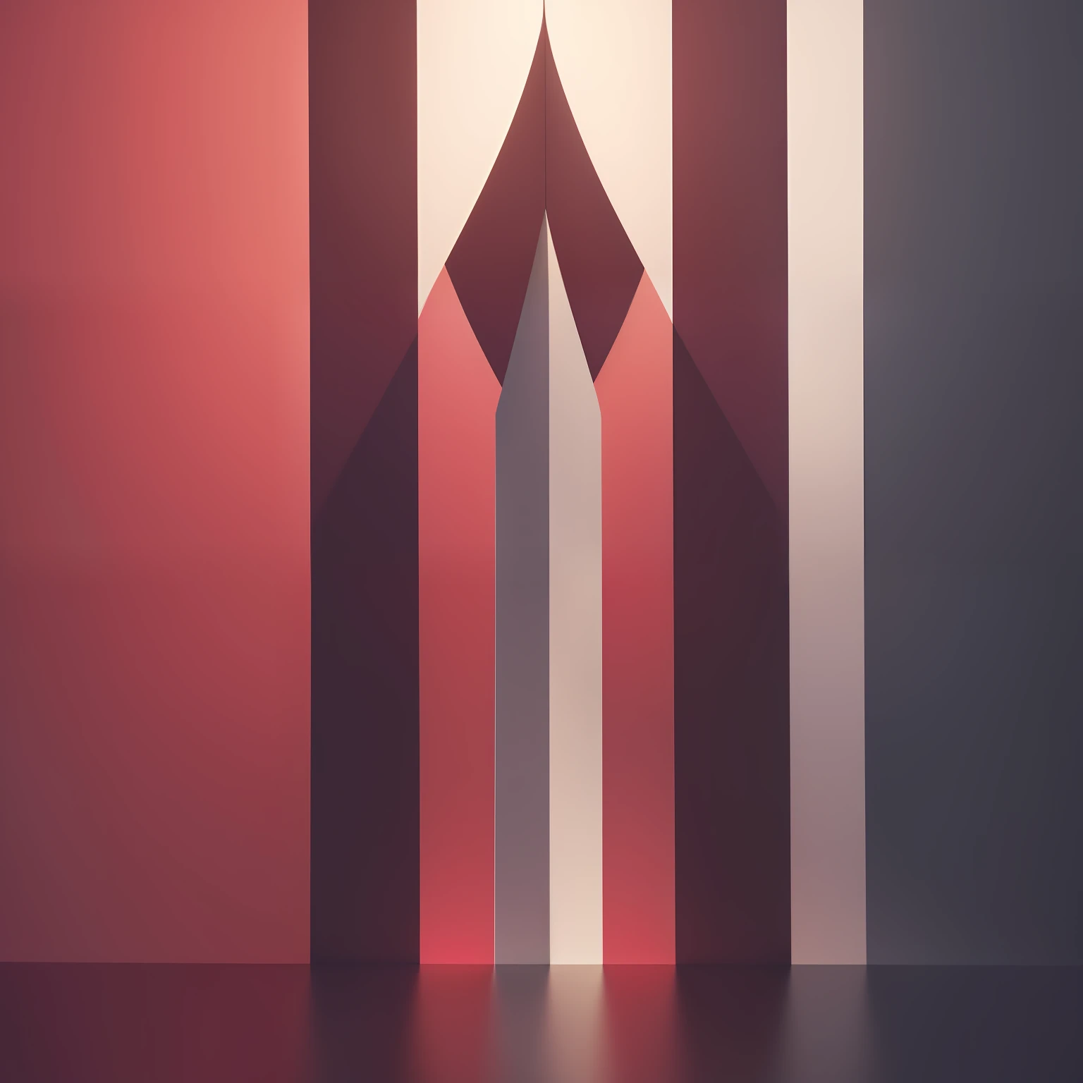A sleek and fashionable Armed Forces Day poster with a gradient of red, created with oc rendering using the Unreal Engine 5. The color palette transitions from a deep, powerful red to a softer, lighter shade, symbolizing the strength and resilience of our military. The design follows a minimalist approach, with clean lines and a modern aesthetic. The composition is balanced and symmetrical, conveying a sense of order and unity. The lighting is subtle yet impactful, casting a soft glow that enhances the overall mood of the poster. The use of oc rendering adds depth and realism to the visuals, making the poster visually striking. This contemporary art piece serves as a chic and stylish tribute to our armed forces, emphasizing their dedication and sacrifice on this significant day.