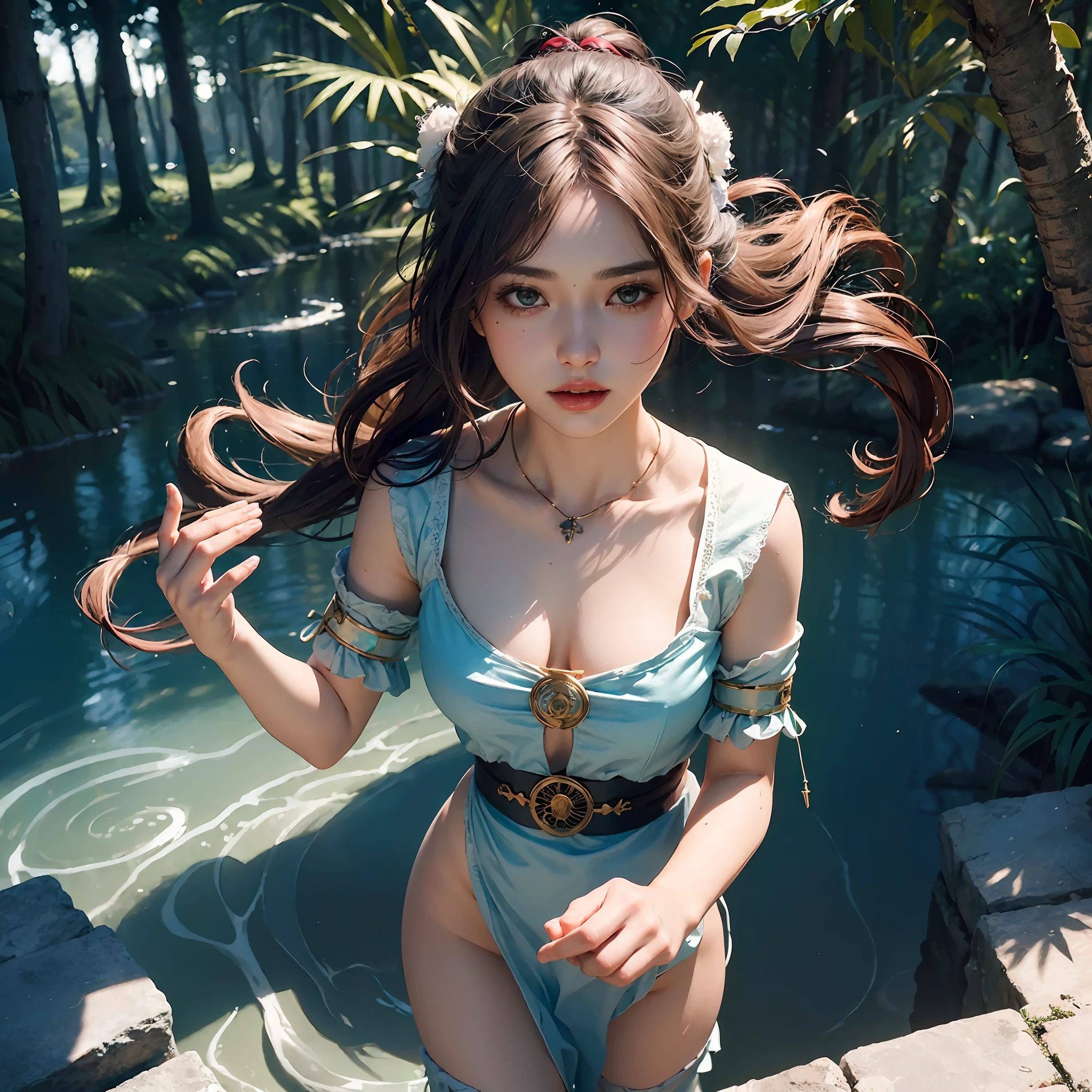 (1girl:1.3),solo,__body-parts__,
official art, unity 8k wallpaper, ultra detailed, beautiful and aesthetic, beautiful, masterpiece, best quality,Fantastical Atmosphere, Calming Palette, Tranquil Mood, Soft Shading,
Miko priestess, charm spell, talisman familiar, shrine maiden duties,