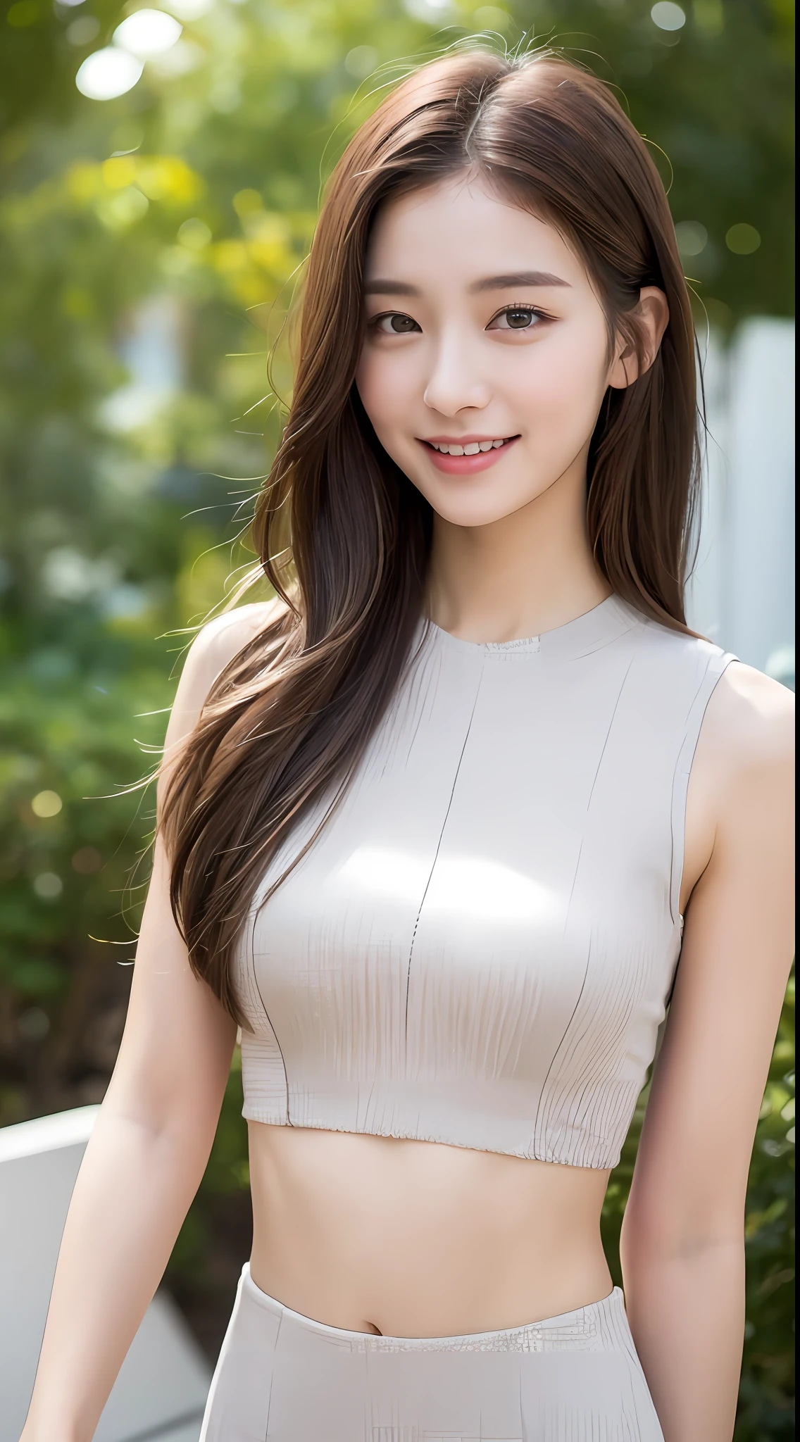 ((Best Quality, 8K, Masterpiece: 1.3)), 1 Girl, Slim Abs Beauty: 1.3, (Hairstyle Brown Hair Shortcut, Big: 1.2), Dress: 1.1, Super Slender Face, Delicate Eyes, Double Eyelids, Smile, Home, Raw Photo