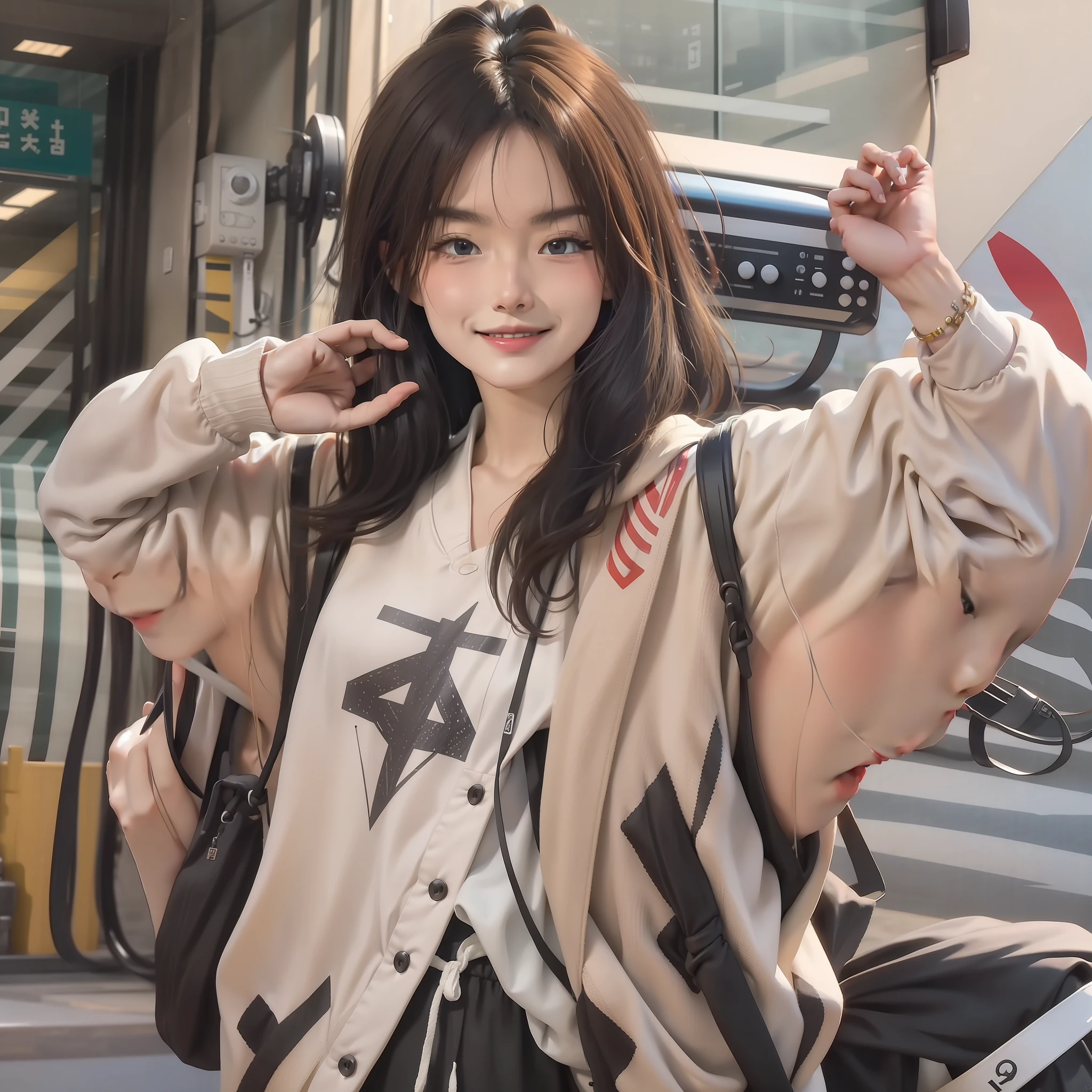 Yao,Illustrator,tmasterpiece,high qulity,8K,A high resolution,high detal,ssmile