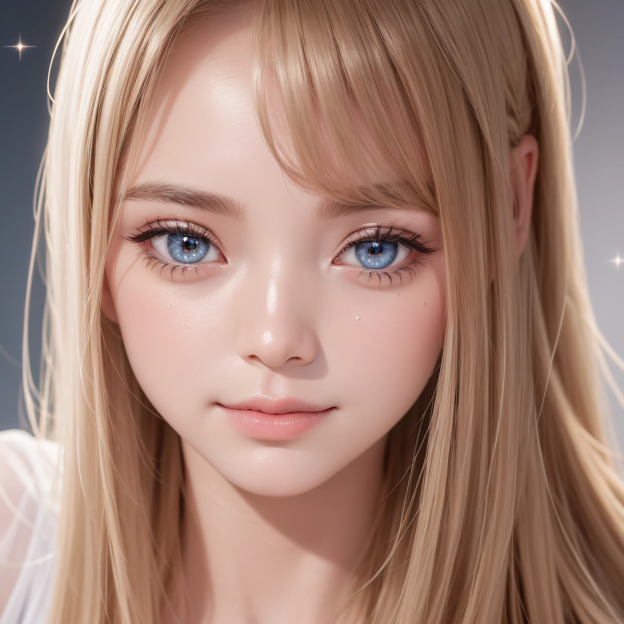 (Best Quality:1.5), (super-realistic), (High resolution:1.5)、The face is protruding from the photo、Golden Eyes、lipgloss、Eye Gloss、Oriental、A smile、round and large eyes、corolla、The photo is Only very beautiful eyes are taken in close-up. Her eyes are charming. Has magical powers to captivate the viewer. Eye color shines like a jewel,Deep, As if it spreads out like a space. There is a moist shine in the eyes,Shine like tears. The glow is like a star々It seems to illuminate the darkness of the universe. Mysterious and enchanting. long eyelashes that spread beautifully around the eyes. Makes the eyes even more attractive. There is such elegance that eyelashes envelop the eyes. There is a faint light in his eyes. Expressions that make you feel joy and happiness. You may see a calm expression as if you are smiling. This beautiful eye picture, As a symbol of beauty, Deeply moving the viewer. The brilliance of those charming eyes is Engage your audience. It leaves an eternal impression on your mind.