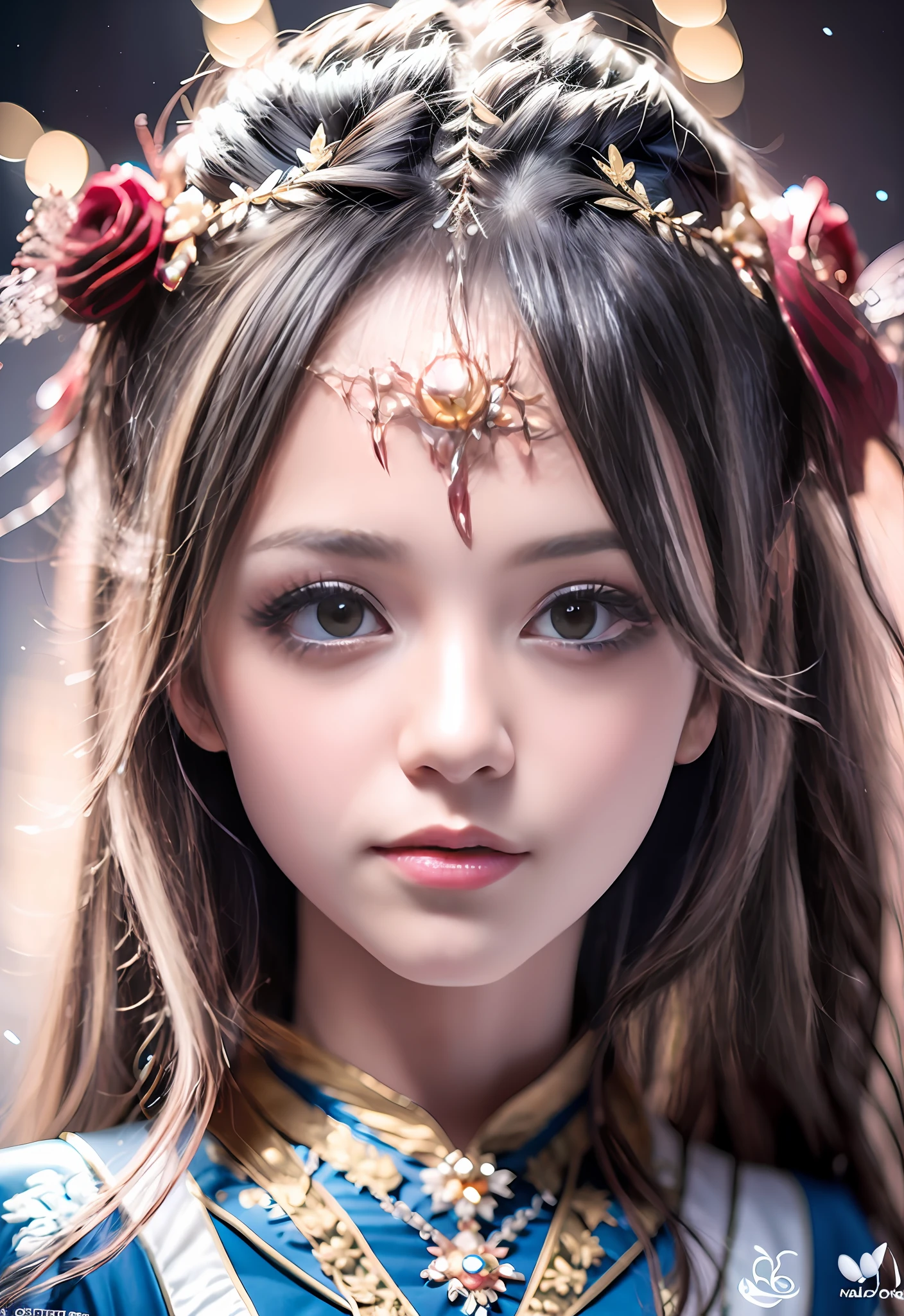 (Best Quality:1.5), (super-realistic), (High resolution:1.5)、The face is protruding from the photo、Golden Eyes、lipgloss、Eye Gloss、Oriental、A smile、round and large eyes、corolla、The photo is Only very beautiful eyes are taken in close-up. Her eyes are charming. Has magical powers to captivate the viewer. Eye color shines like a jewel,Deep, As if it spreads out like a space. There is a moist shine in the eyes,Shine like tears. The glow is like a star々It seems to illuminate the darkness of the universe. Mysterious and enchanting. long eyelashes that spread beautifully around the eyes. Makes the eyes even more attractive. There is such elegance that eyelashes envelop the eyes. There is a faint light in his eyes. Expressions that make you feel joy and happiness. You may see a calm expression as if you are smiling. This beautiful eye picture, As a symbol of beauty, Deeply moving the viewer. The brilliance of those charming eyes is Engage your audience. It leaves an eternal impression on your mind. --auto --s2