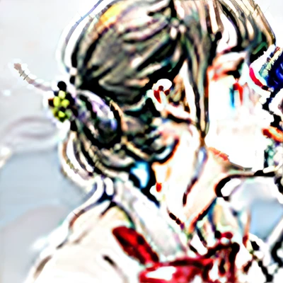 Anime couple kissing in front of white background, Yandere, gapmoe Yandere, Yandere. Tall, author：Middle Bokuhn, author：Okumura Toju, DDLC, author：Kikukawa Sakaeyama, close up iwakura lain, Loli, Shouko Nishimiya, shikamimi, sakimi chan
