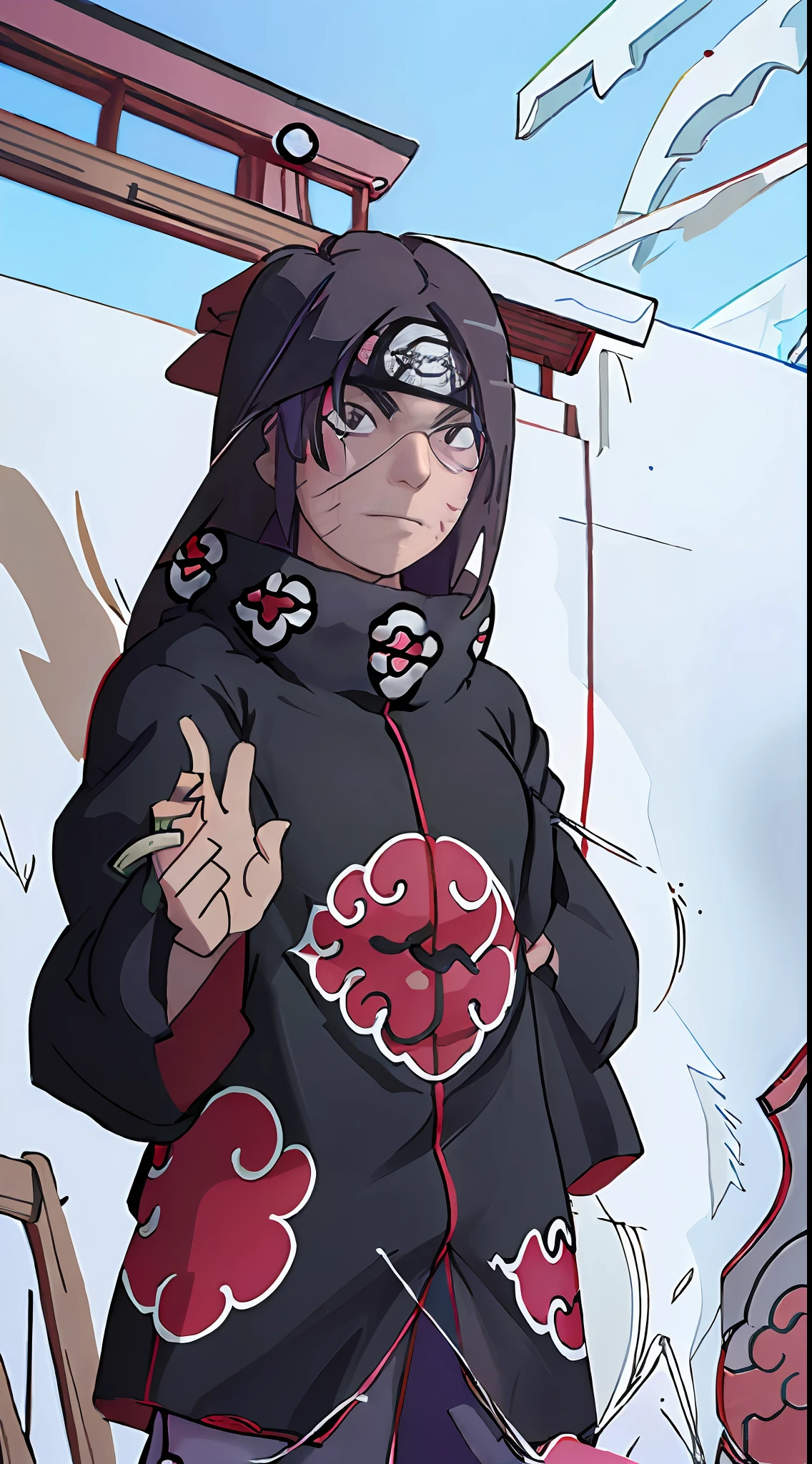 ((((((Pain akatsuki)))))) naruto shipudden papel de parede obra prima, alta resolução, 8k, alta qualidade, cinematografic, papel de parede, art-station, fundo de campo ensolarado, detalhes intrincados, hiperdetalhado, detalhes insanos