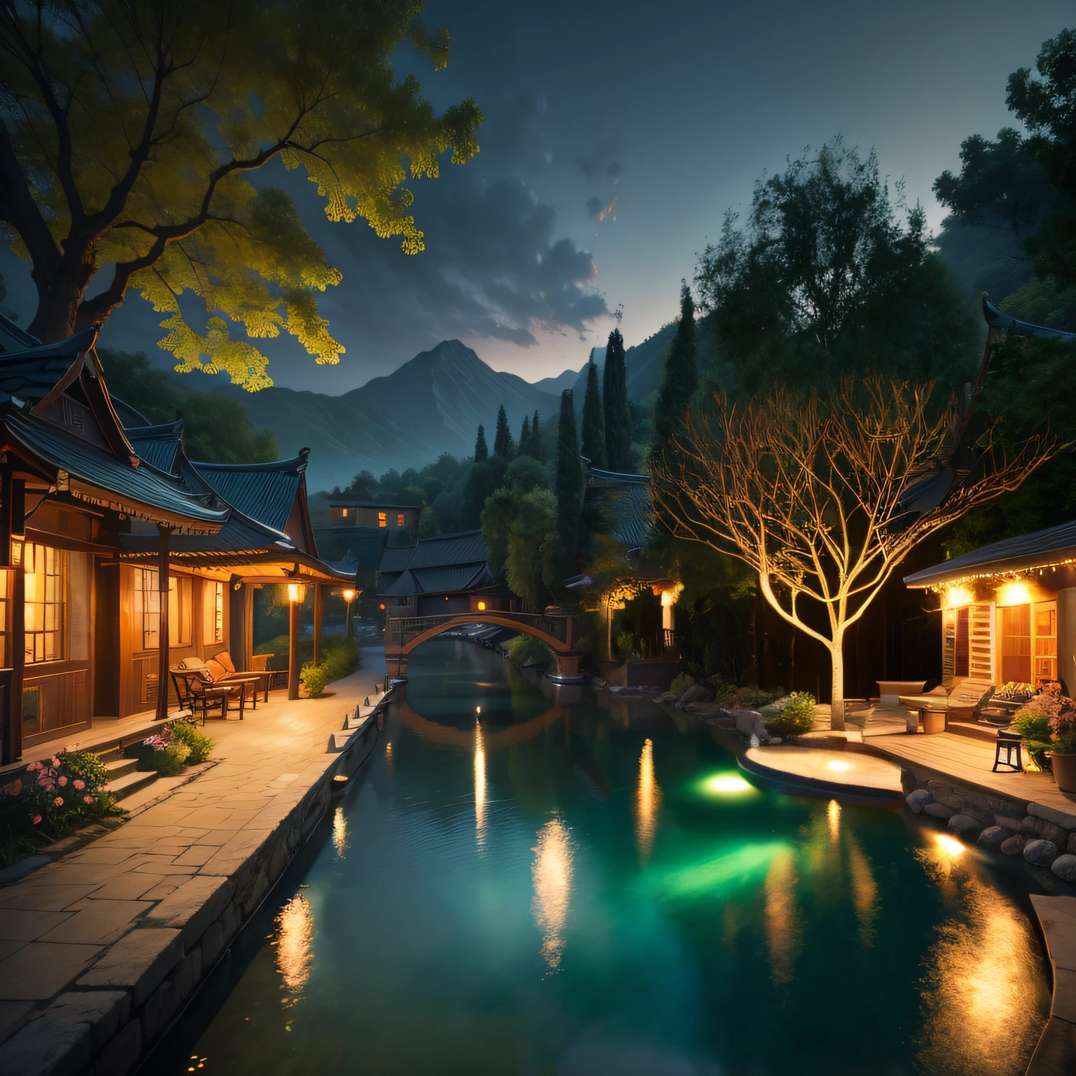Add decorative lights