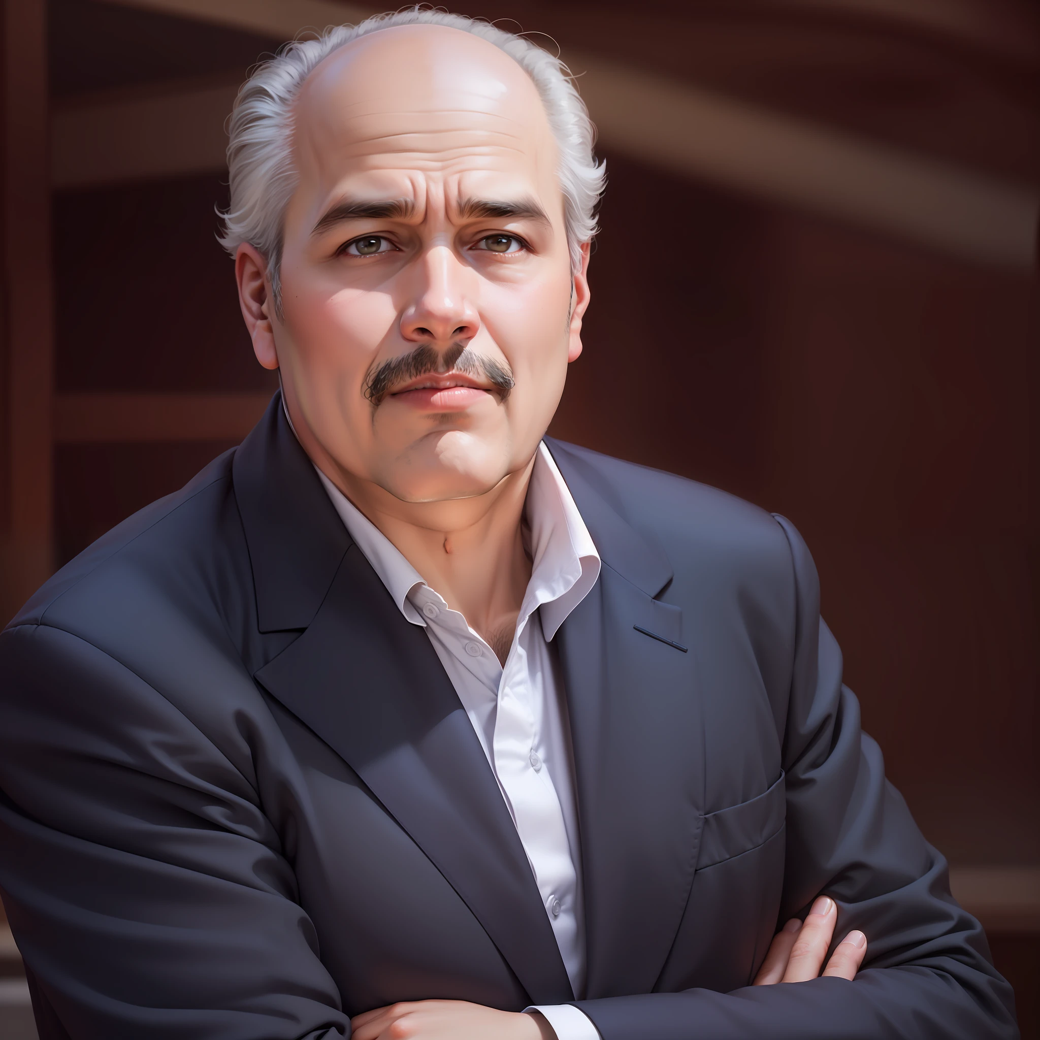 foto premiada de um homem maduro, sirsean, (realista, fotorrealista: 1.4), (foco nítido: 1.4), (detetive: 1.2), (terno chique: