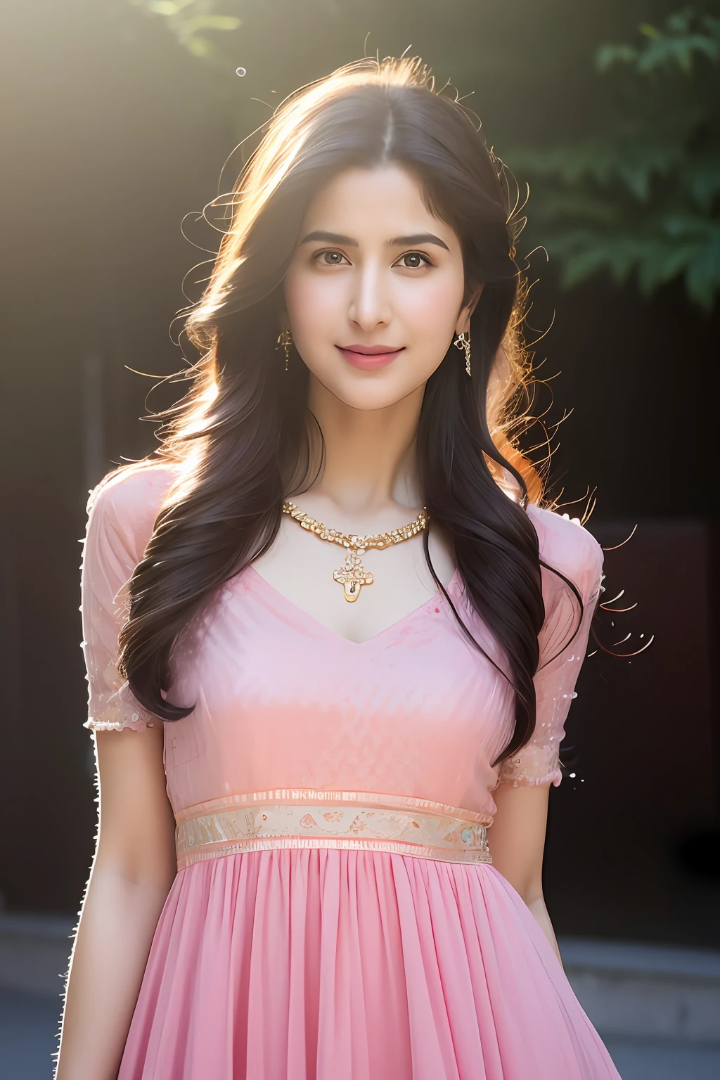 Wear bandhani anarkali dress pose, gorgeous royal, ((Katrina kaif:1.2)), jewellery, gem, necklace, gold bracelet, anklets, thick lips, skindentation, parted lips, ulzzang-6500-v1.1, portrait of a beautiful Indian woman, From Golden Skin, 27 years old, Pretty woman, Indian model, (in long anarkali dress) (Slim abdomen), (Perfect slim figure), (Dynamic pose), Solo, ((open crotch)), (((bare ass))), (Slim:1.1), 1 woman, (Full figure:0.9), Beautifully detailed sky, sunny day, Mumbai city, On the street, detailed Mumbai street, Indian clothes,(( long sleeve dress)), ((long pink anarkali dress)), medium hair, smile, closed mouth, lips, Long Pink anarkali dress covered with full body, detailed beautiful round eyes, Indian women, Asian women, Beautiful face, photorealistic, rim lighting, two-tone lighting, gold bracelet, thick lips, indentation, parted lips, (detailed eyes), light blonde hair, blue eye, details still clear, honey-coloured, fluffy turned, HDR, shallow depth of field, broad light, backlighting, bloom, light sparkles, chromatic aberration, sharp focus, Nikon Z 85mm, unparalleled masterpiece, ultra-realistic 8k photos, best quality masterpiece, best quality, standing, full body shot, (wind:1.4)(photorealistic:1.2), (realistic:1.5), (hyperrealistic:1.2),(photorealistic face:1.2), (full view), (light blonde hair), (blue eyes), ((big cheeks)), (beautiful face:1.8), (detailed face:1.6), (medium breast:1.2), (detailed bright eyes:1.5), (eyelashes:1.4), (smiling:1.3), (detailed long black hair), (long Pink anarkali dress:1.5), (narrow waist:1.5), (thigh: 1.5), (realistic human skin:1.6), (full curvy body) (detailed eyes), (seductive pose), (detailed facial features), (detailed clothes features), (necklace), (earrings), (bracelet), ( Long pink bandhani anarkali dress), (Photorealistic:1.4), (High Quality: 1.2), Raw photo, (Perfect body shape), Uniform, Deep shadows, Unobtrusive, Cold light 12000K,