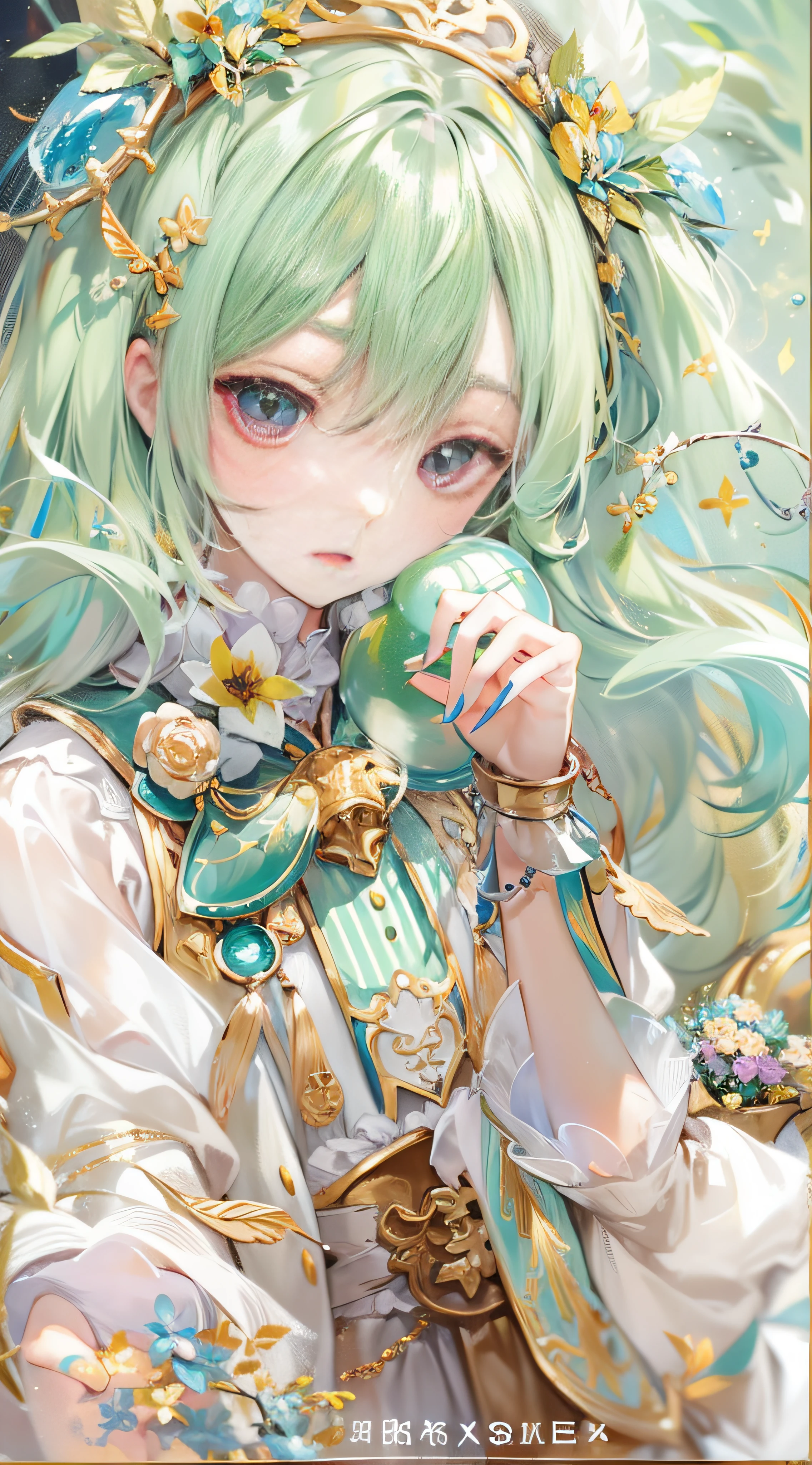 Guess child、Idol、animesque、stele、Sparkling eyes、Beautiful fece、kawaii、Fantasyart