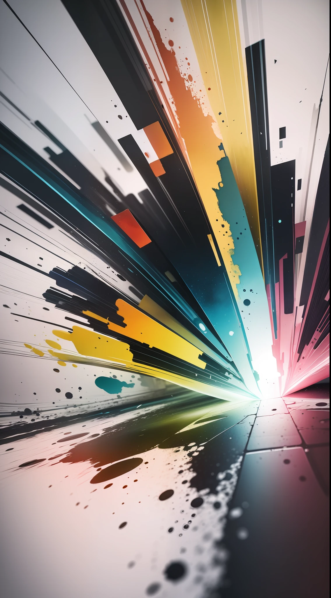 3d watercolor abstract,dark background,high resolution,high quality,colorful