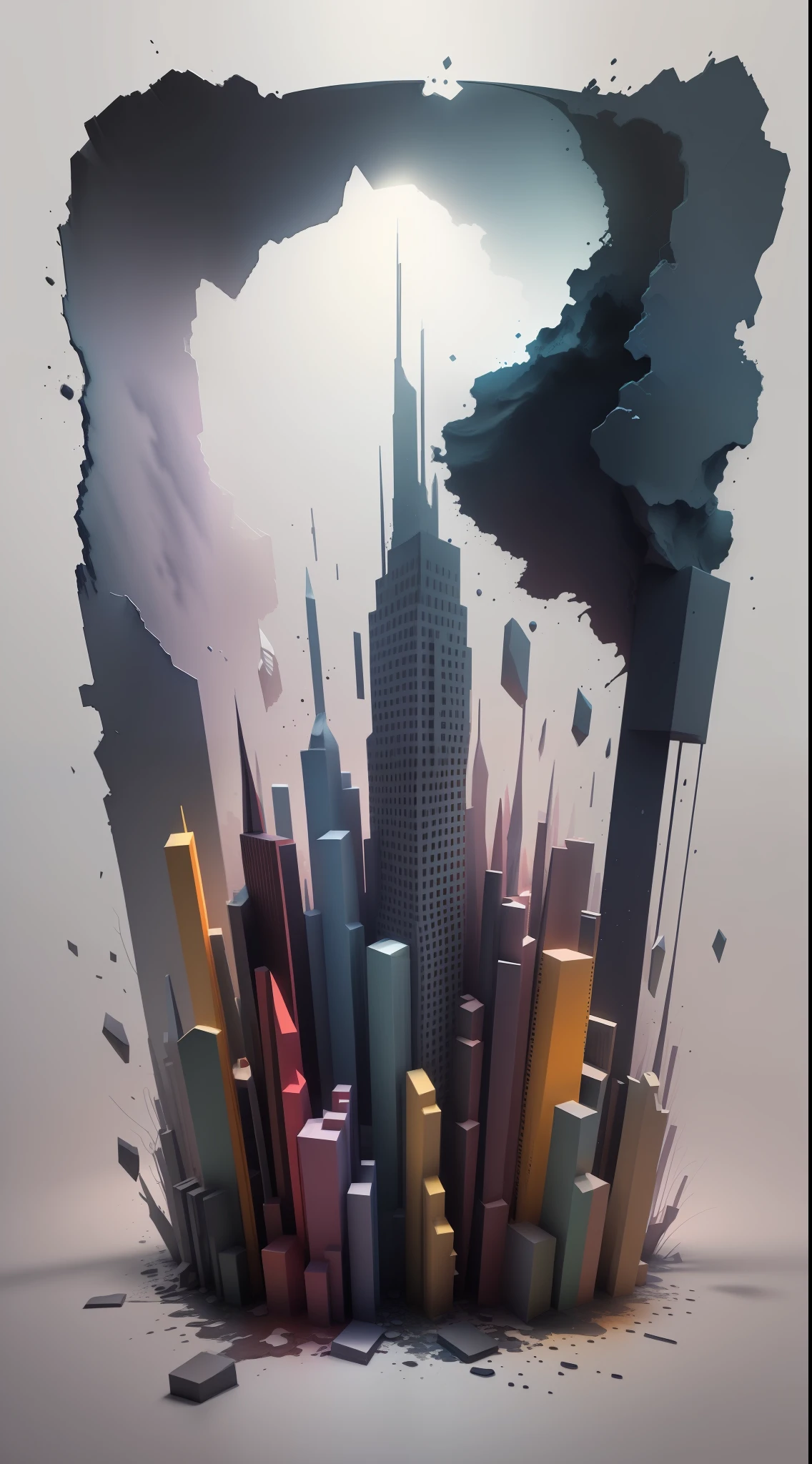 3d watercolor abstract,dark background,high resolution,high quality,colorful