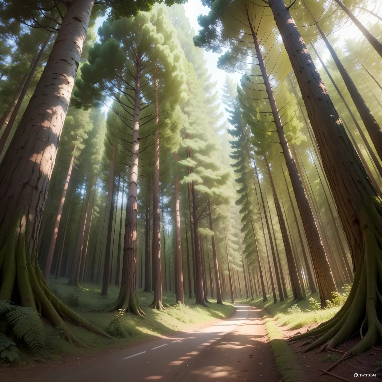 para um livro infantil Sofia, com coragem, explained about the importance of trees for life in the forest and for the balance of the environment.