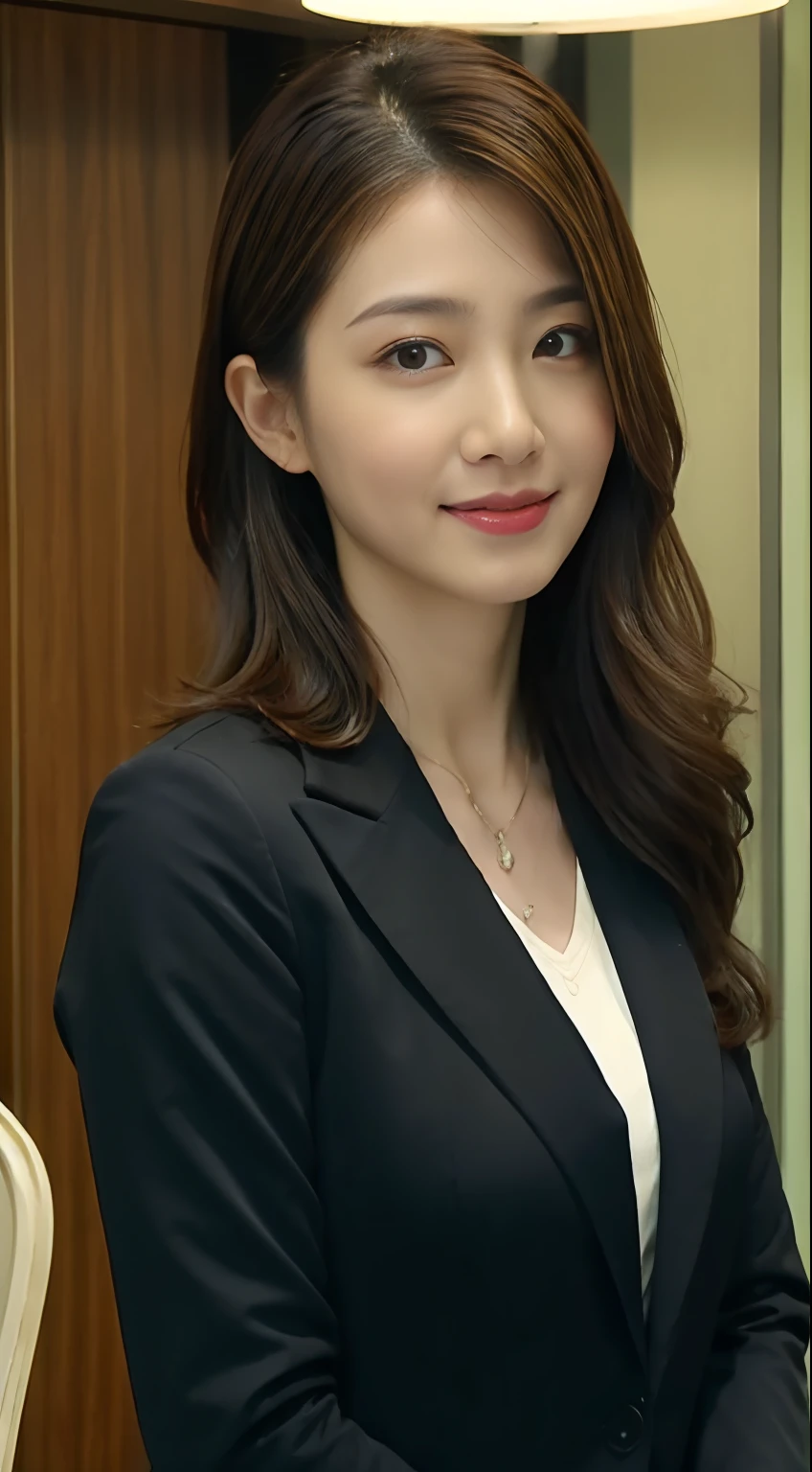 The highest image quality、超A high resolution、1girl in、beautiful countenance、Wearing a long-sleeved tight suit、Long Globe