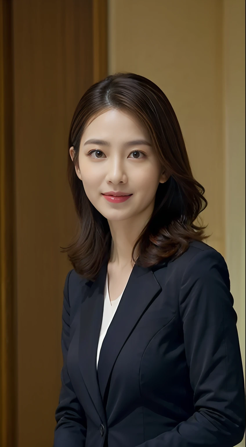 The highest image quality、超A high resolution、1girl in、beautiful countenance、Wearing a long-sleeved tight suit、Long Globe