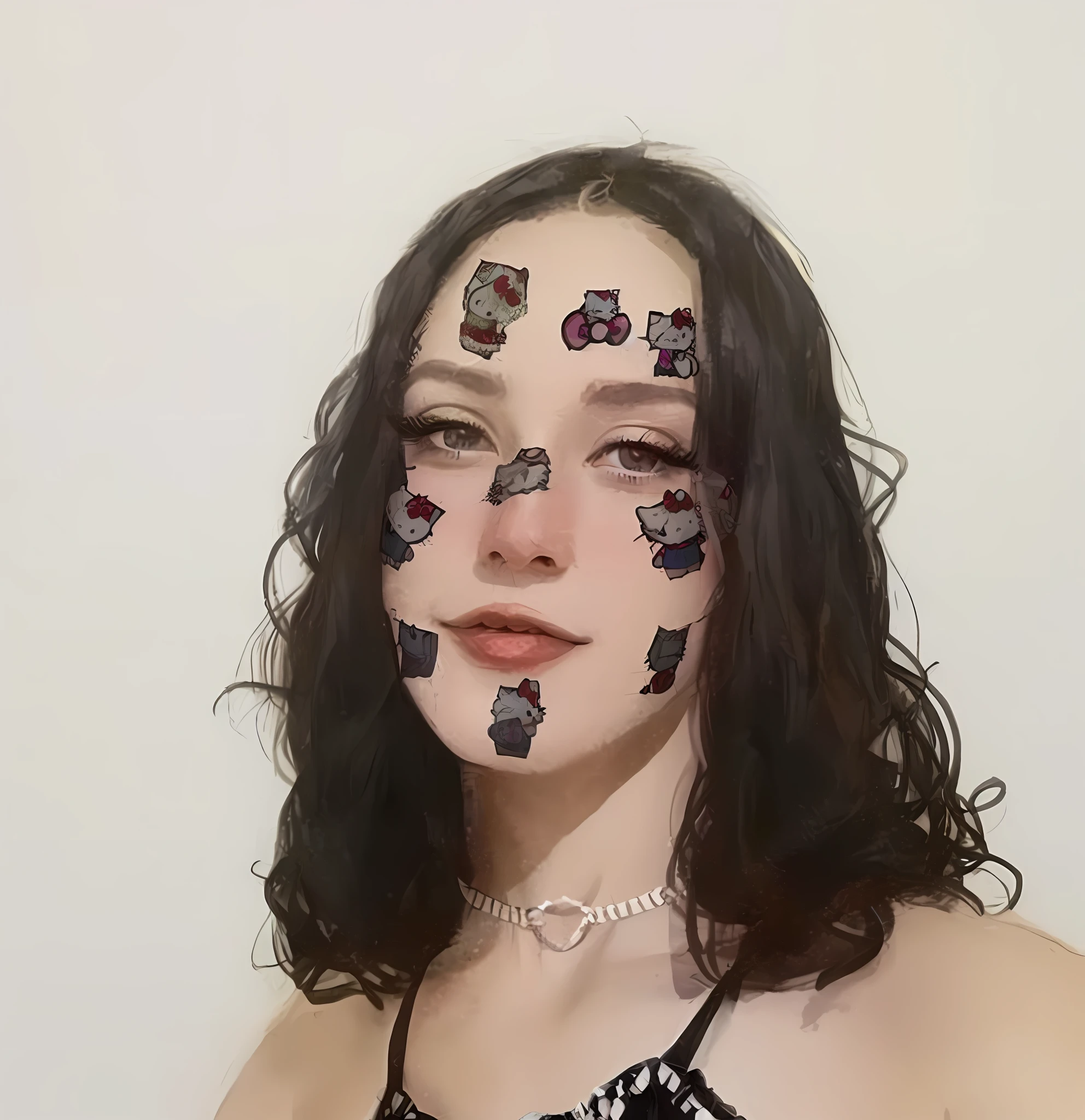 make me on Spider Gwen's body without a mask