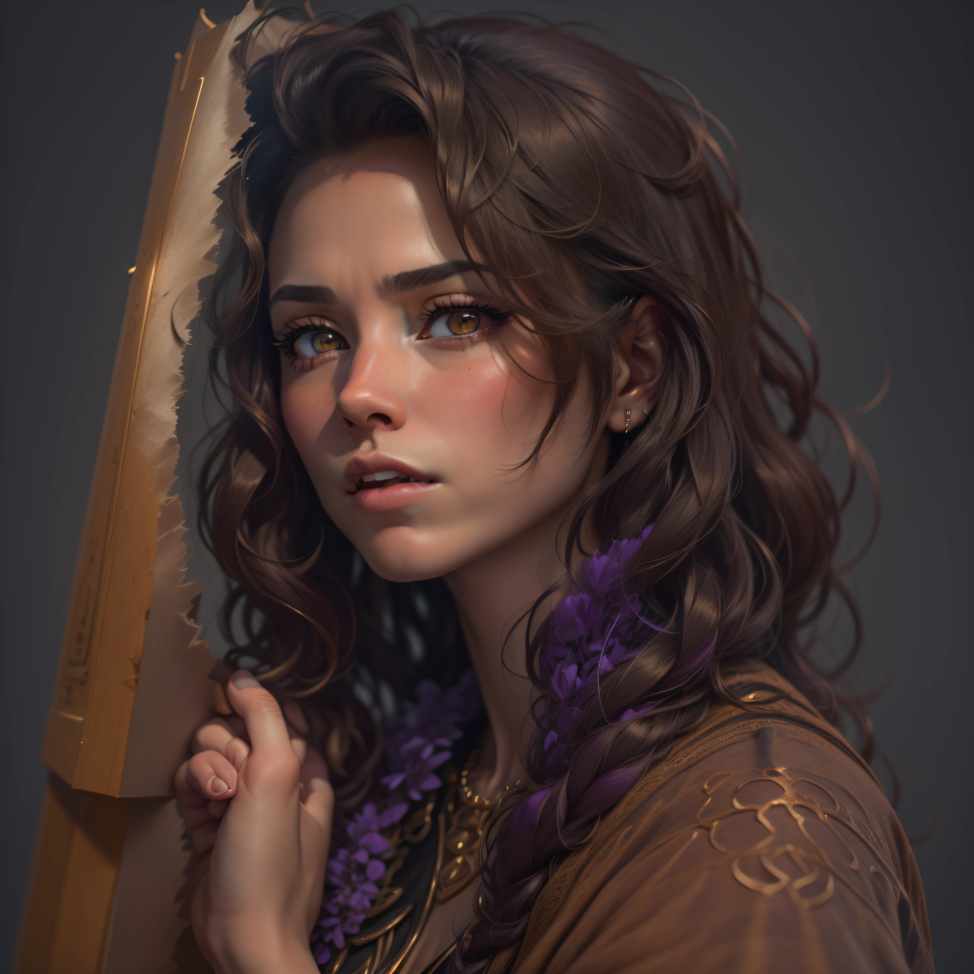 Foto de retrato de rosto completo de menina europeia de 25 anos, ....RAW, mulher bonita, semi-open strawberry lip, covinhas, wistful expression, (brown hair with extra long wavy), ((rosto detalhado)), ((detailedfacialfeatures)), (pele fina detalhada), pale skinned, ambiente de megacidade cyberpunk, (cor fria), humid, humid, reflexo, (masterpieceShot com Canon EOS R5 (detalhe) (Fotos realistas) (detalhes detalhados) mola a 50mm | | |, F/2.8, HDR, (8k) (papel de parede) (cinematic lighthing) (lighting dramatic) (foco nítido) (complexo), fotografia ....RAW, fotografia ....RAW, fotografia gigachade, camera pose, jeans preto, back arm, 8k UHD, DSLR, de alta qualidade, grain movie, Fujifilm XT3, Film Stock Photo 4 Kodak Portra 400 Camera F1.6 Rich Colors Lenses Ultrarealistic Textures Dramatic Lighting Unreal Engine Art Station Trends Cinestill 4B8r3B4p7yhRXuBWLqsQ546WR43cqQwrbXMDFnBi6vSJBeiF8tPW85a7r7DM961Jvk4hdryZoByEp8GC8HzsqJpRN4FxGM9mess, Muscles, Veias Estouradas, Contas, (( portanto & roxo vestido sexy)), (rabo de cavalo, 1 capacete grande),