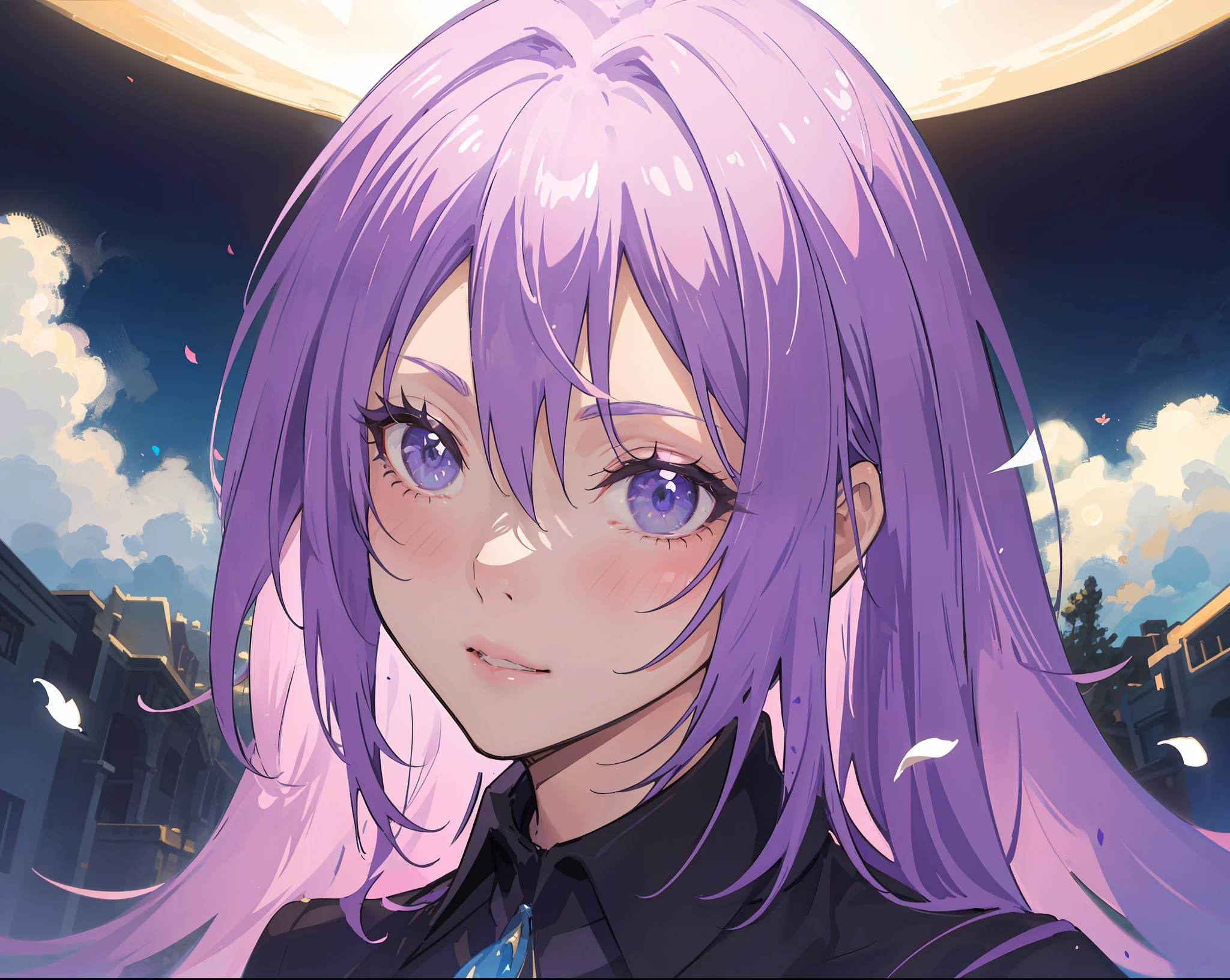 [(white background:1.5),::5] (isometric:1.0), double exposure, bubble,
mid shot, full body,
//
masterpiece, best quality, 1girl, (colorful),(finely detailed beautiful eyes and detailed face),cinematic lighting,bust shot,extremely detailed CG unity 8k wallpaper,smile,intricate skirt,((flying petal)),(Flowery meadow) sky, cloudy_sky, building, moonlight, moon, night, (dark theme:1.3), light, fantasy,looking at viewer,
milim nava,