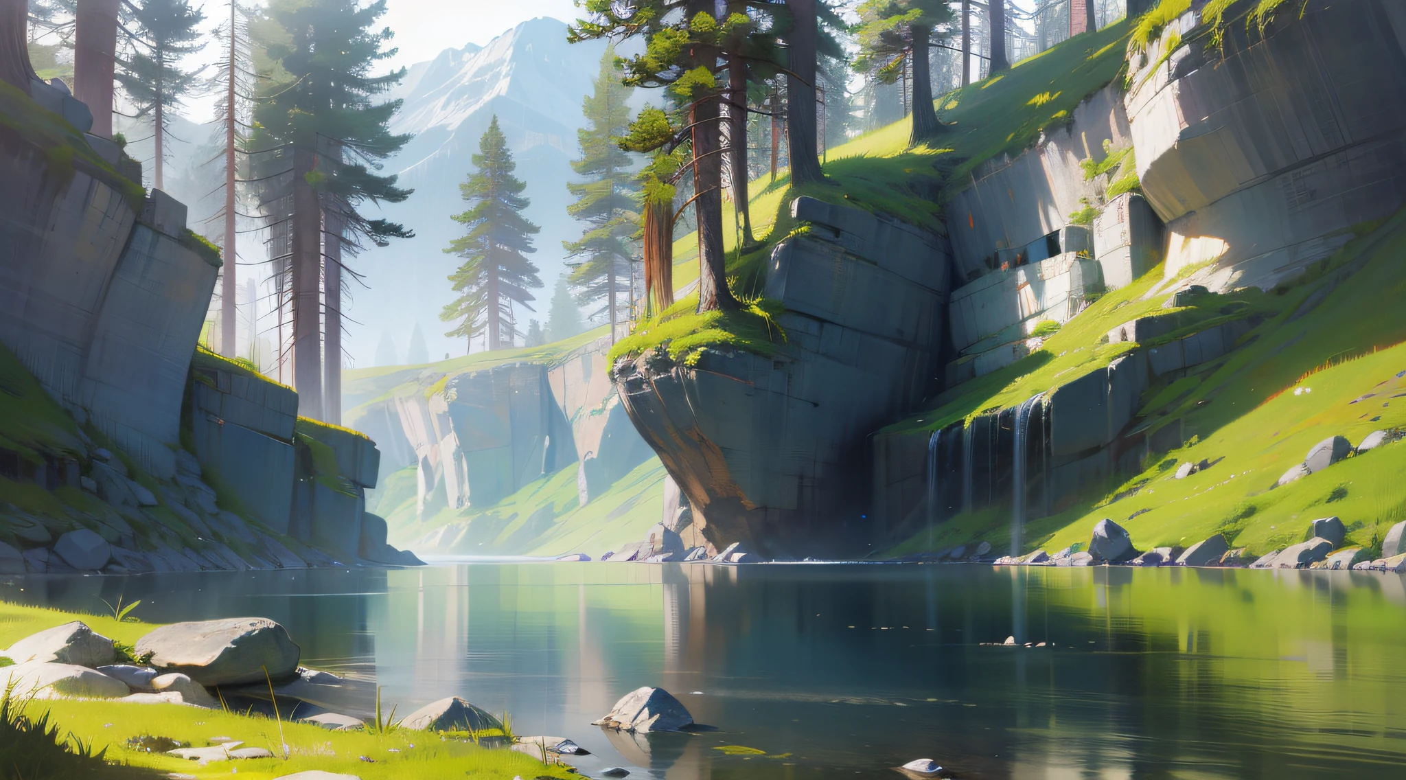 (absurdres, highres, ultra detailed), (1girl:1.4, cowboy shot), BREAK hyperrealism, photorealistic detail, incredible accuracy, lifelike textures, masterful technique, jaw-dropping precision, artistic dedication BREAK merged visuals, evocative storytelling, dreamlike atmosphere, creative blending, thought-provoking composition BREAK , hiking, camping, cycling, nature walks, outdoor exploration, physical challenges, connecting with nature