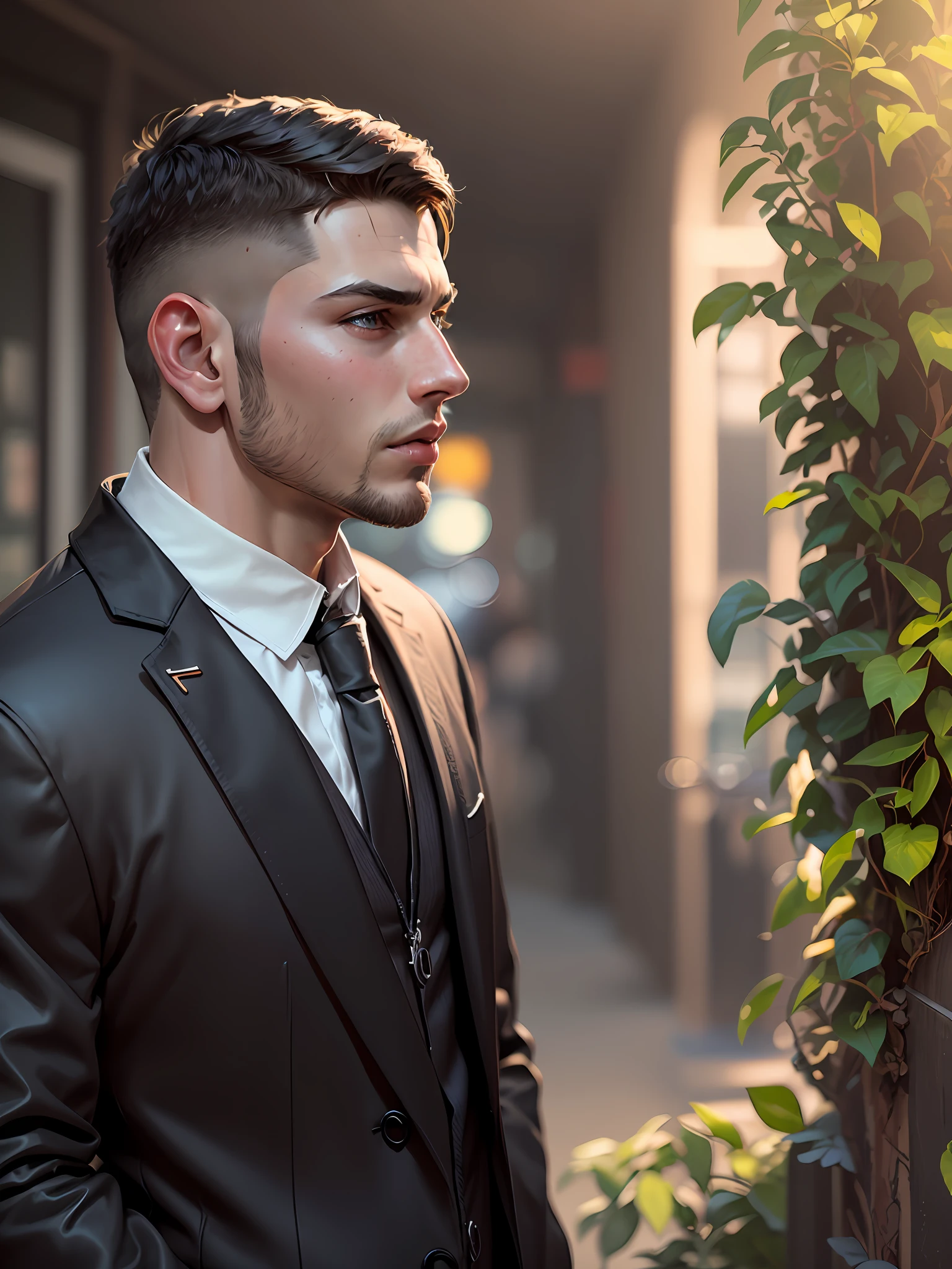 change background cyberpunk handsome boy, realistic face, 8k, ultra realistic