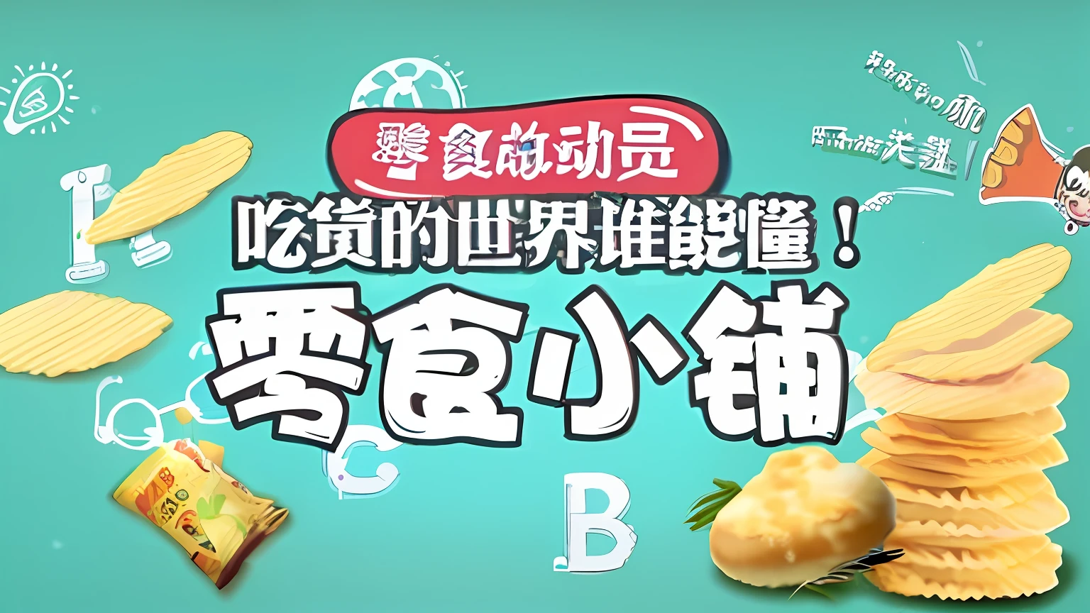 A picture of a poster，There was a snack ad with a bunch of fries on it, food advertisement, Chiba Yuda, food commercial 4 k, overlaid with chinese adverts, ❤🔥🍄🌪, commercial banner, kewpie mayonnaise, kfc,delicacy, advertisement picture, 💣 💥