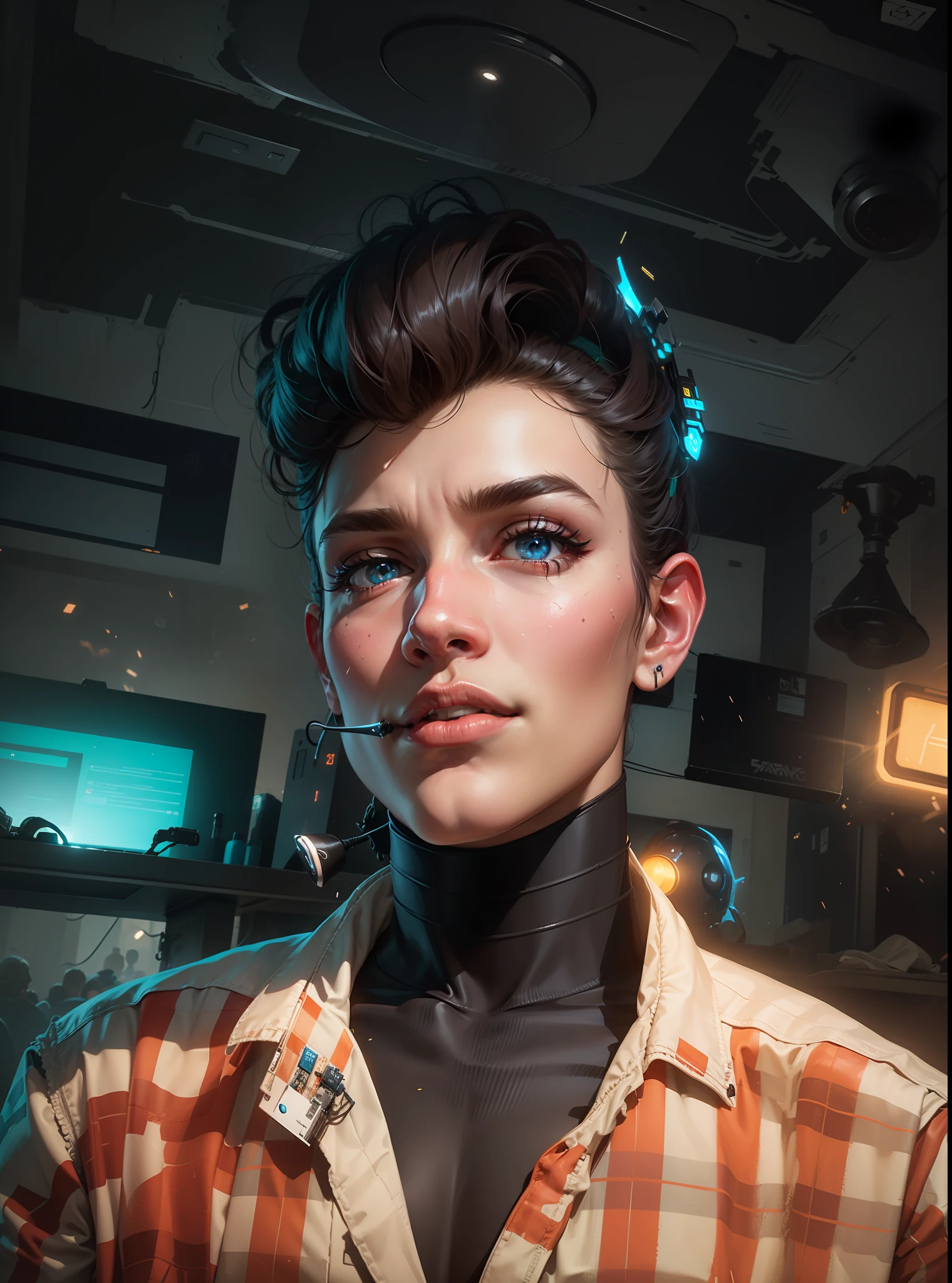 create image gaming character, cyber prank ,Ultra high graphic 8K realistic