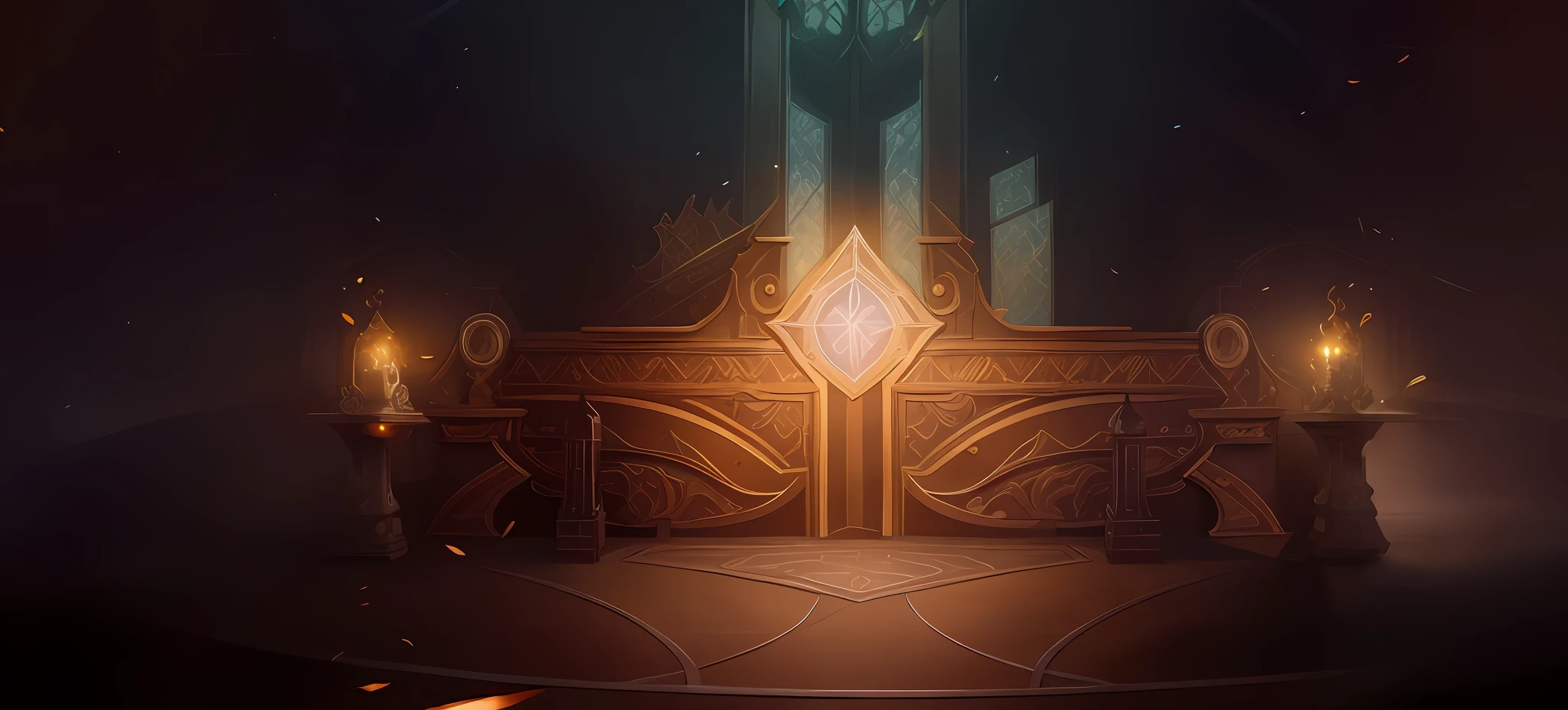 There is a large sword in the middle of the room, 8k hd wallpaperjpeg artifact, 8k hd wallpaperjpeg artifact, ornate border + concept-art, odin's stone arena background, arena background, Riot game concept art, symmetric concept art, League of Legends concept art, background artwork, 4 K resolution concept art, arte de fundo,Gorgeous metal pattern,Gorgeous smooth ground,metalictexture,metal decoration,Really textured,True proportions,True perspective