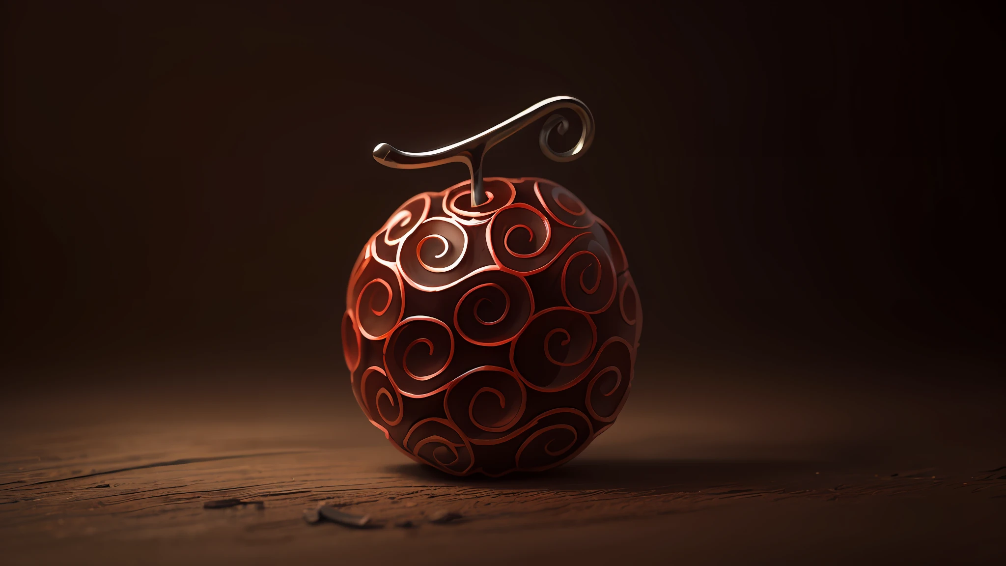 still-life，Devil Fruit,, conceptual art, macro photograph, kanon, Super detail, High details, Best quality