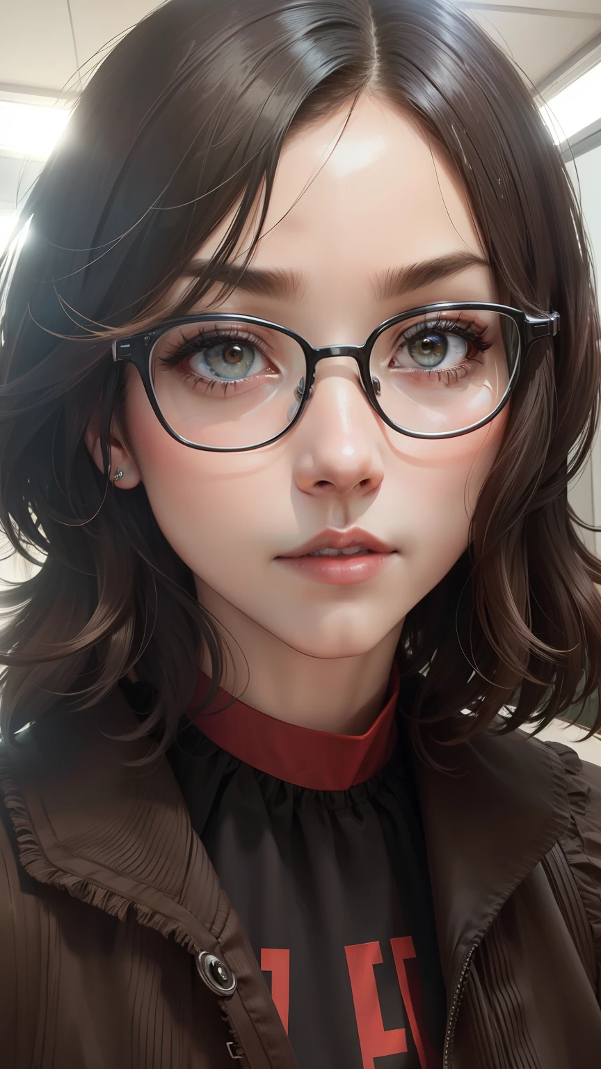 short detailed hair
