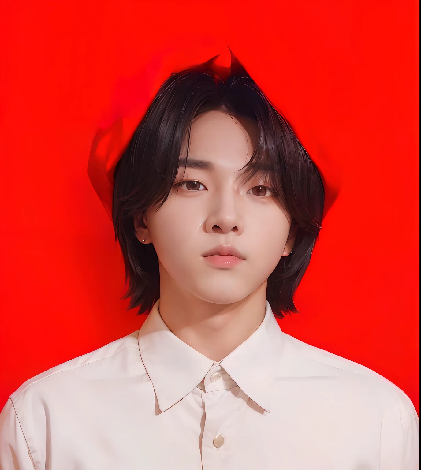 arafed image of a man with a white shirt and a red background, ramil sunga, (((luke chueh))), headshot profile picture, professional picture, official photo, professional profile picture, headshot photo, riyahd cassiem, yanjun chengt, portait photo profile picture, thawan duchanee, raden saleh, full protrait